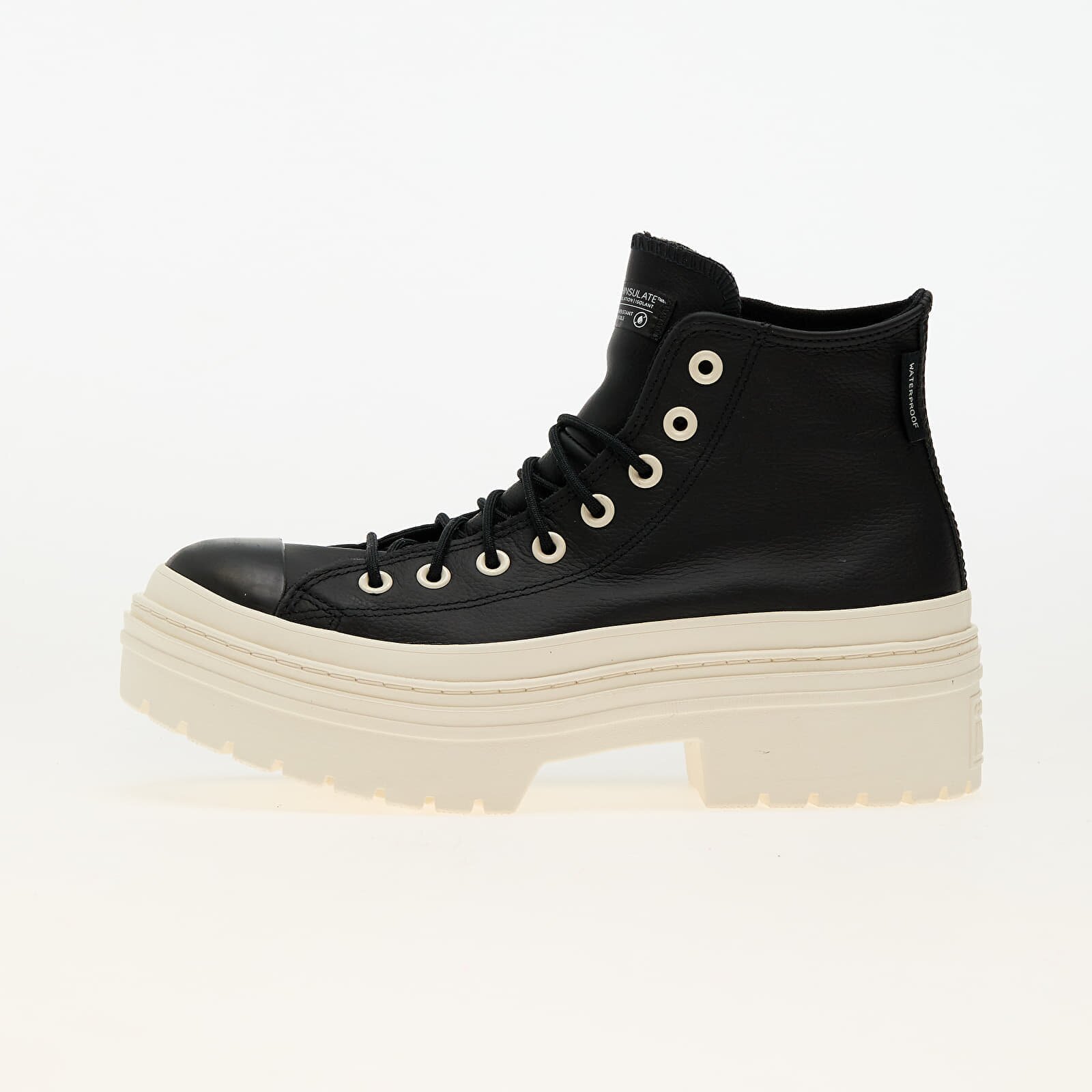 Converse Сникърси Chuck Taylor All Star Lugged Heel Platform Waterproof Black/ Black/ Egret