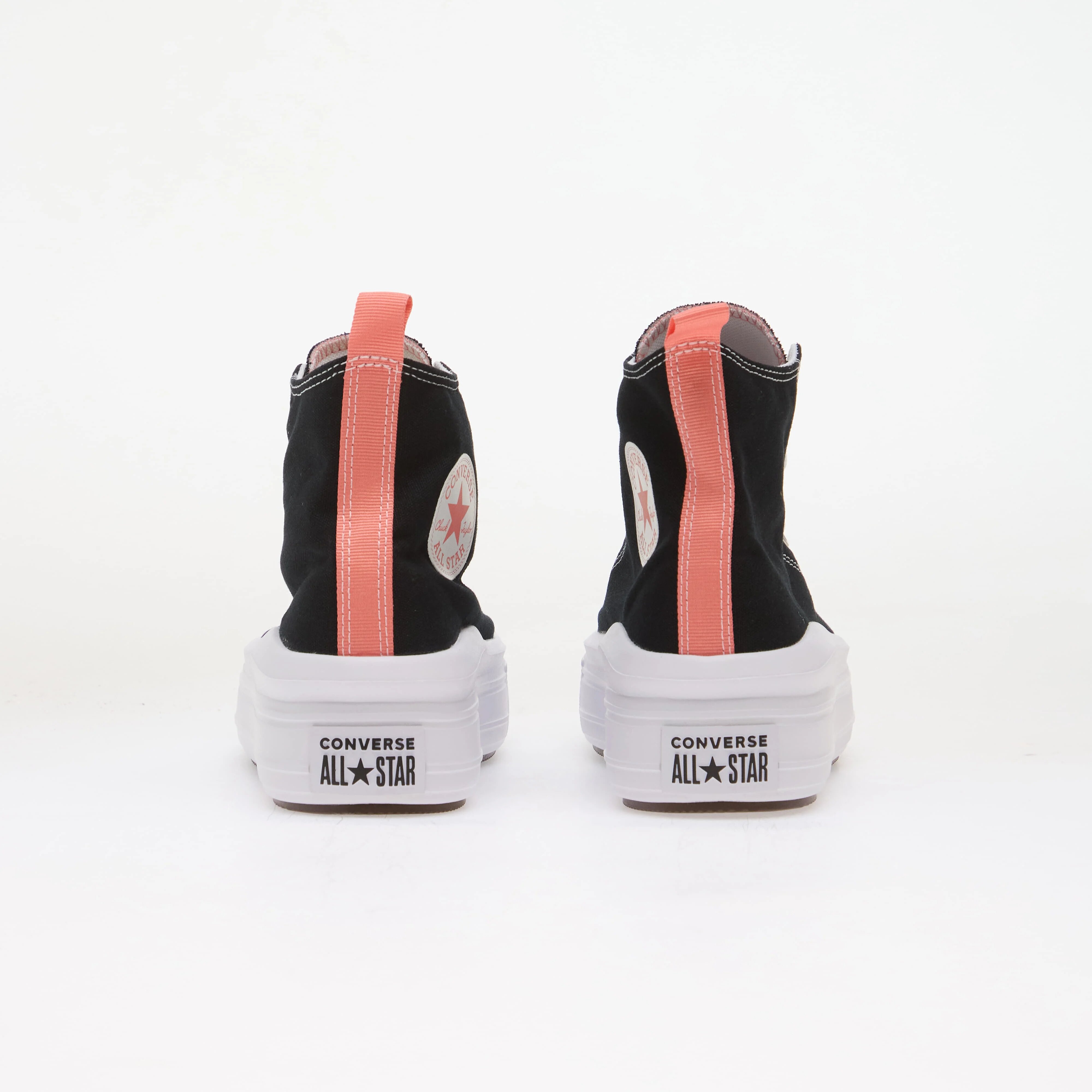 Converse Сникърси Chuck Taylor All Star Move Hi Black/ Pink Salt/ White