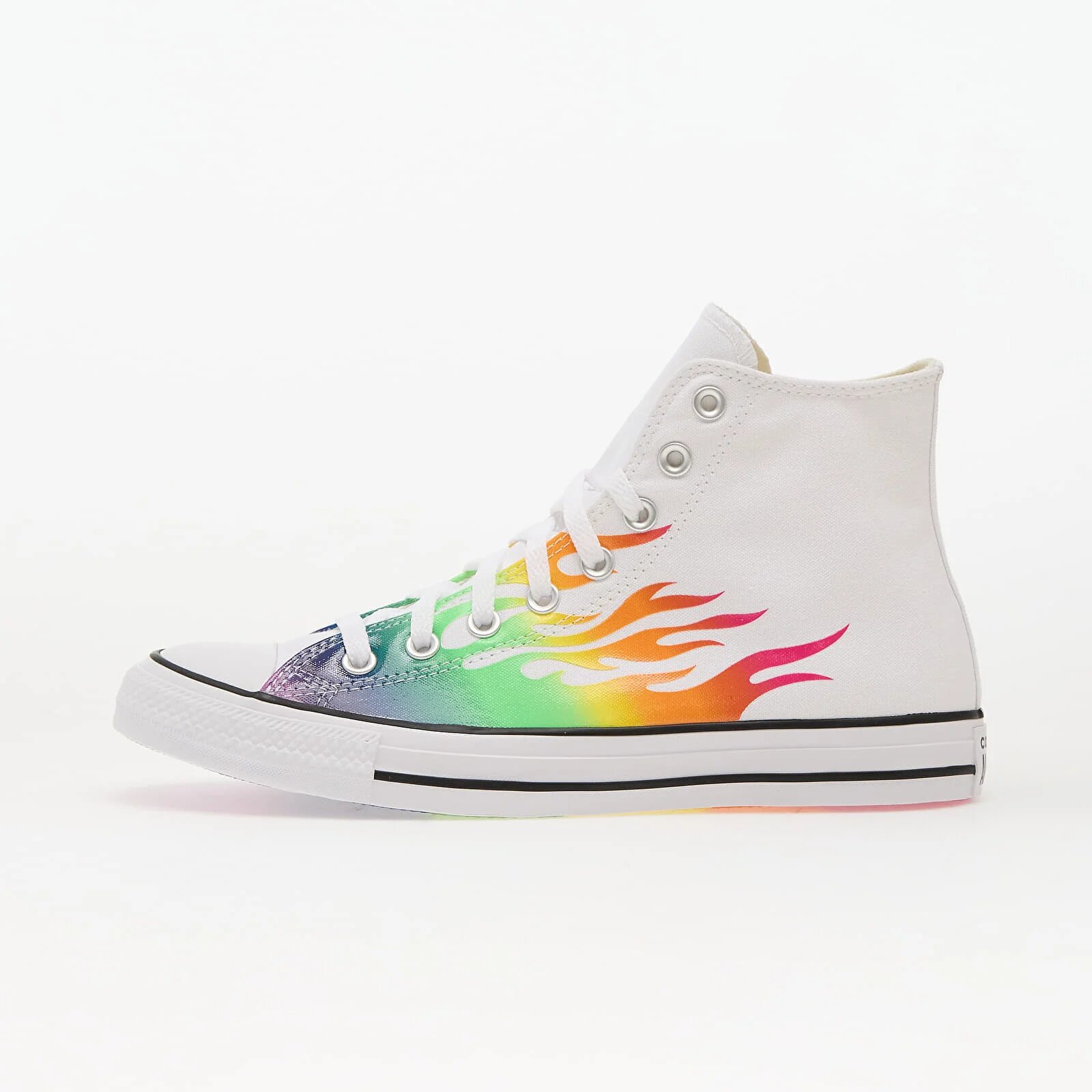Converse Сникърси Chuck Taylor All Star White/ Chaos Fuchsia