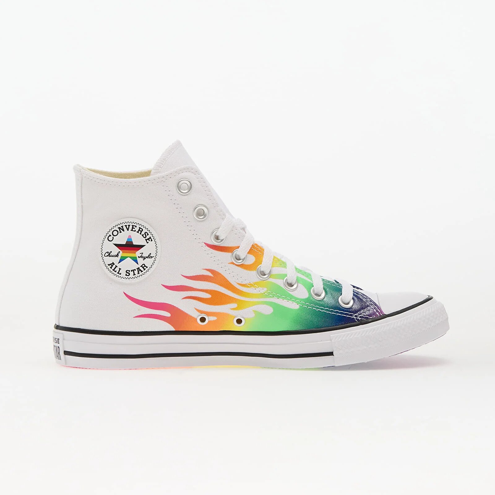 Converse Сникърси Chuck Taylor All Star White/ Chaos Fuchsia