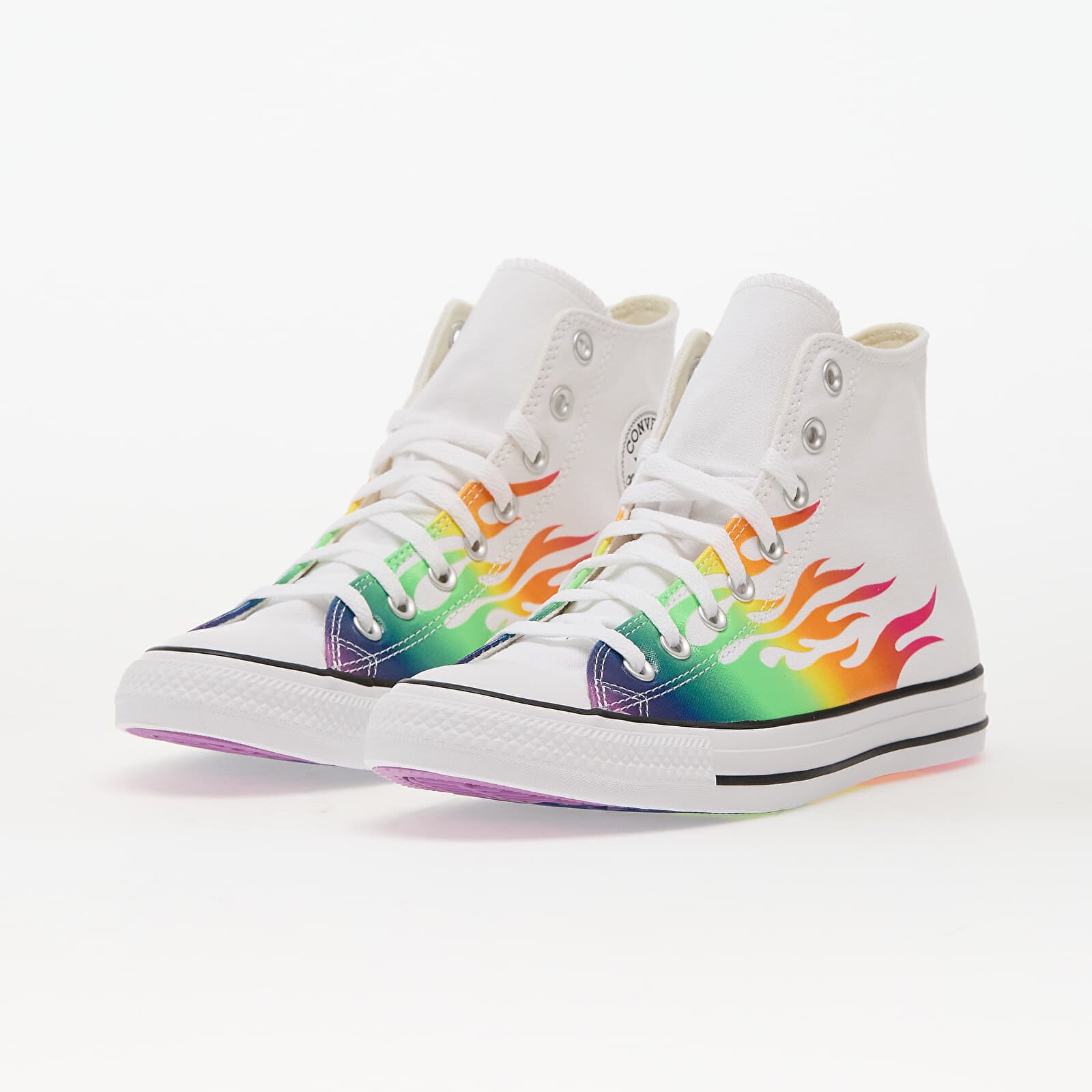 Converse Сникърси Chuck Taylor All Star White/ Chaos Fuchsia