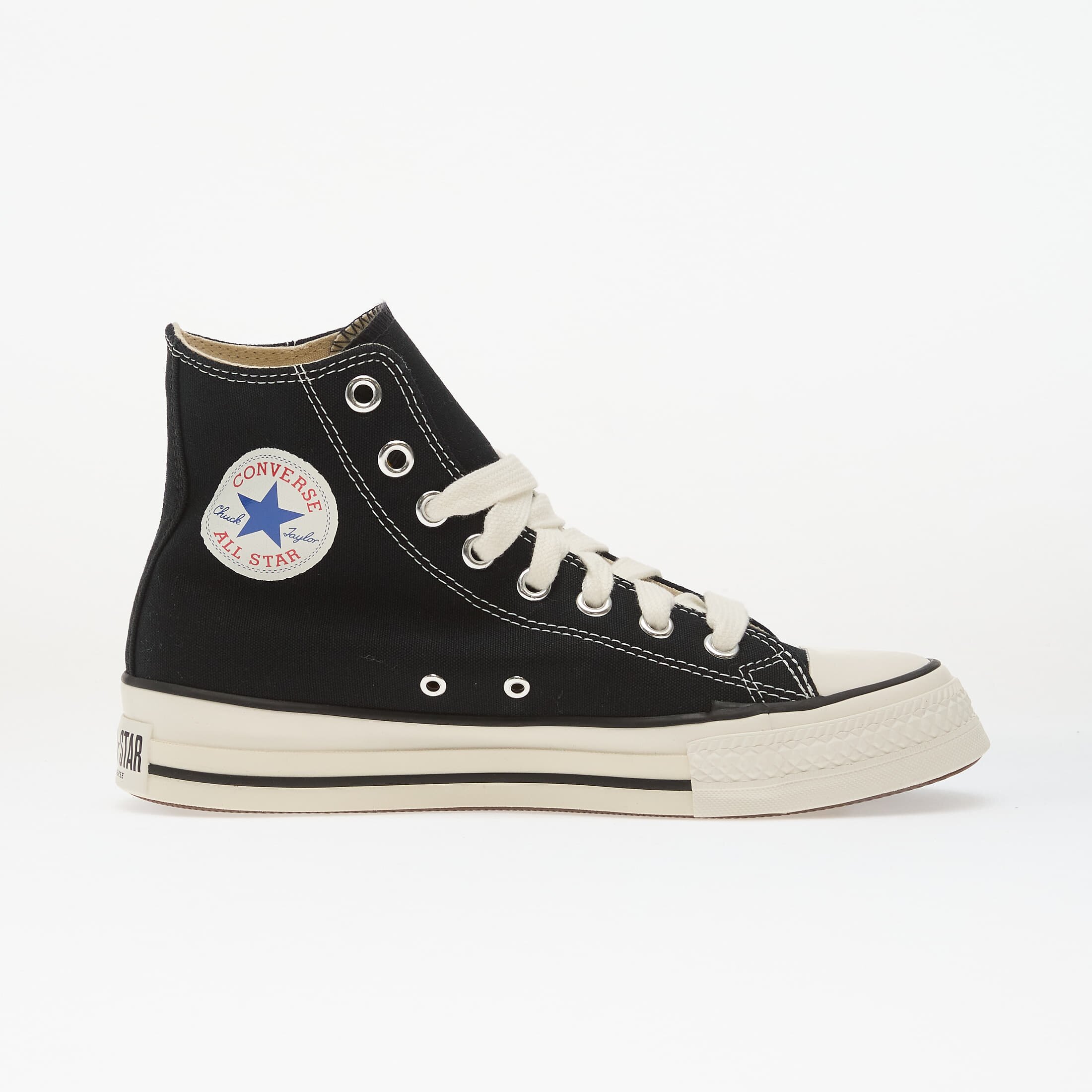 Converse Сникърси Chuck Taylor Throwback HI Black/ Vintage White/ Red