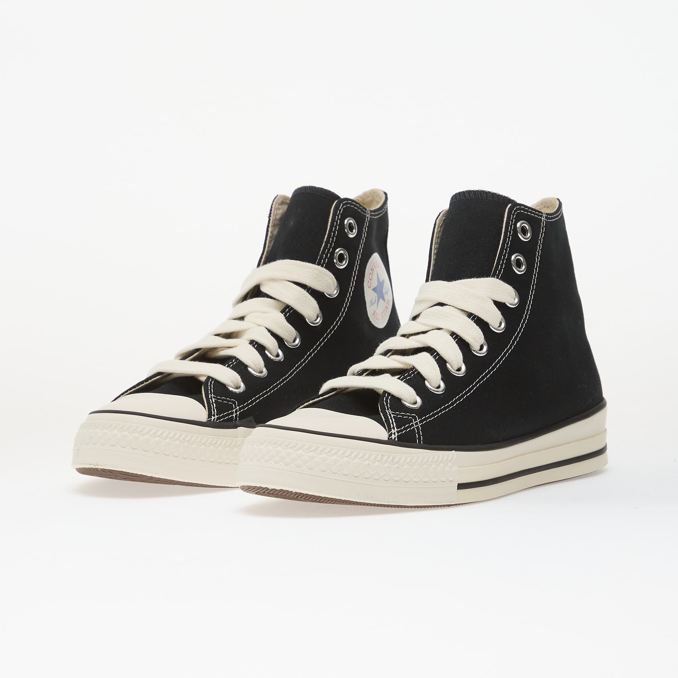 Converse Сникърси Chuck Taylor Throwback HI Black/ Vintage White/ Red