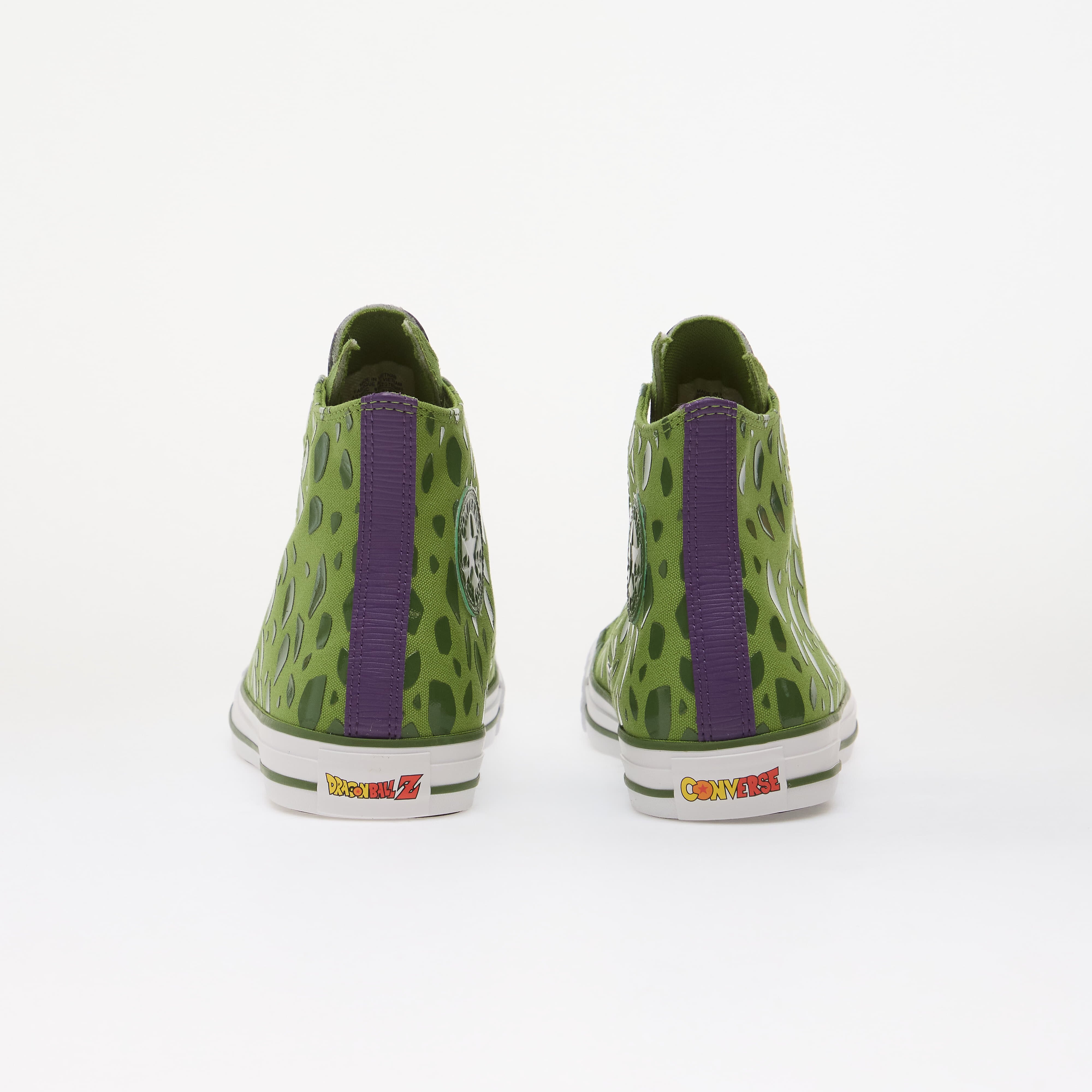 Converse Сникърси x Dragon Ball Z Cell Chuck Taylor All Star Hi Peridot/Garden Green/White