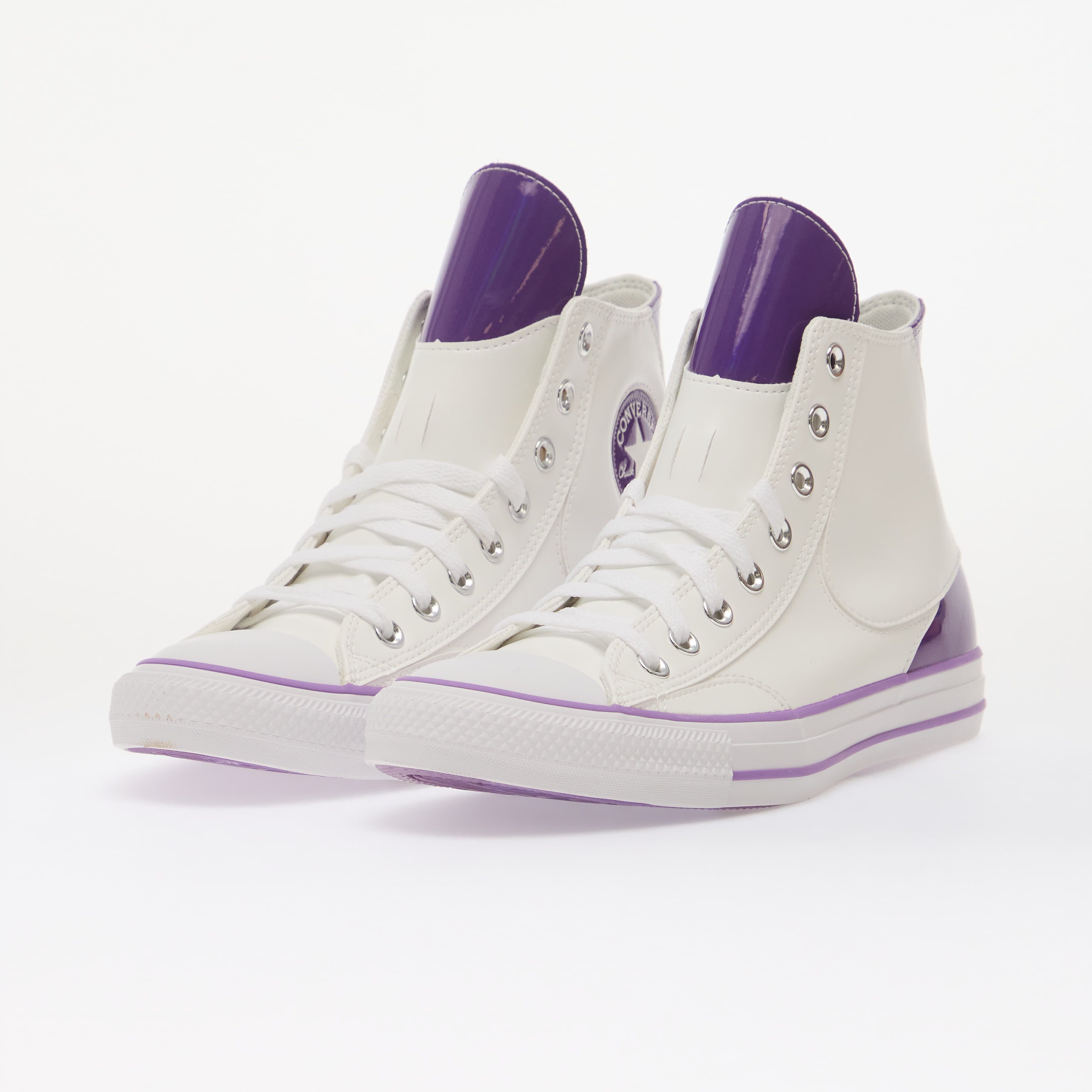 Converse Сникърси x Dragon Ball Z Frieza Chuck Taylor All Star Hi Lucent White/Tillandsia Purple