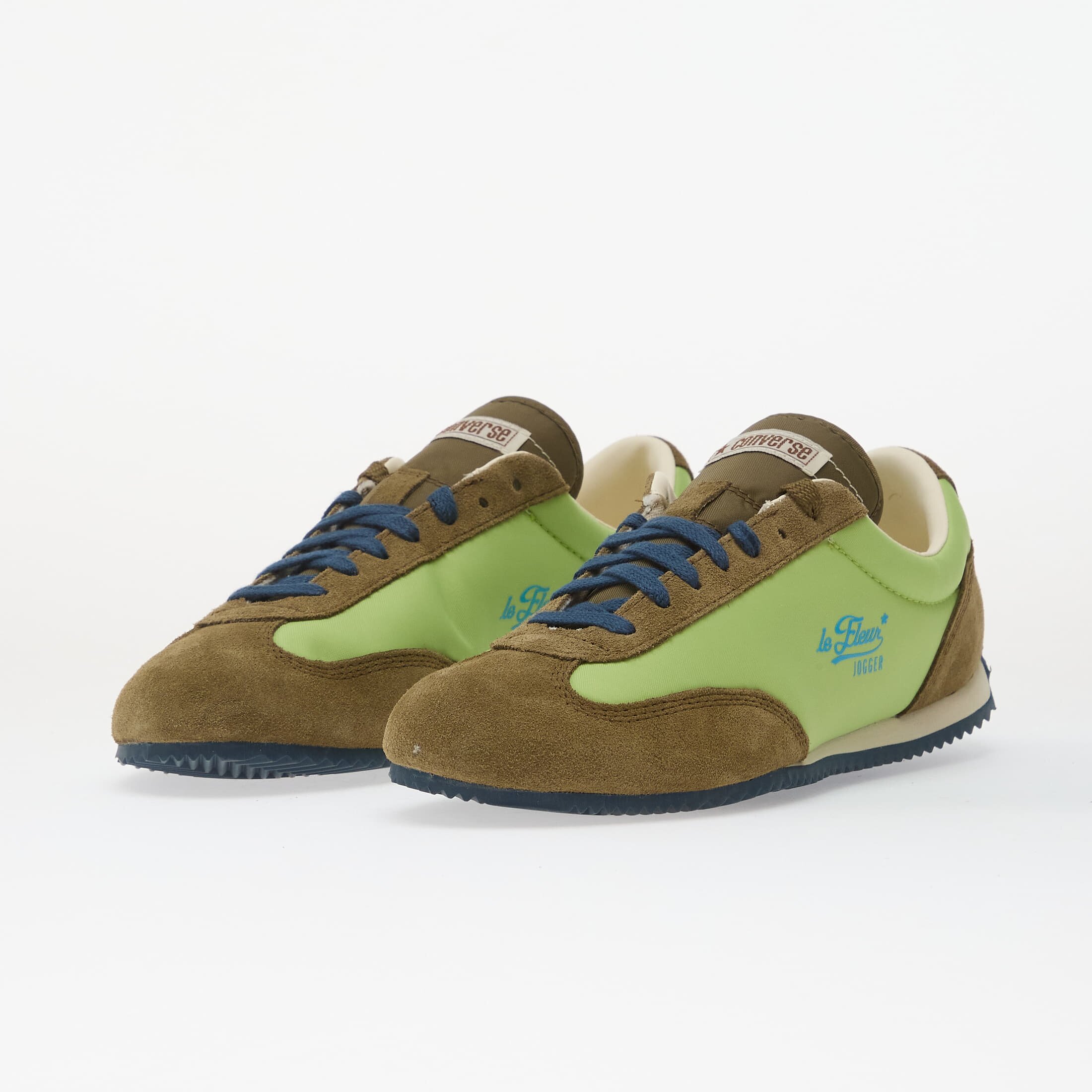 Converse Сникърси x Golf Le Fleur Coach Jogger Green Glow/ Nutria/ Deep Dive
