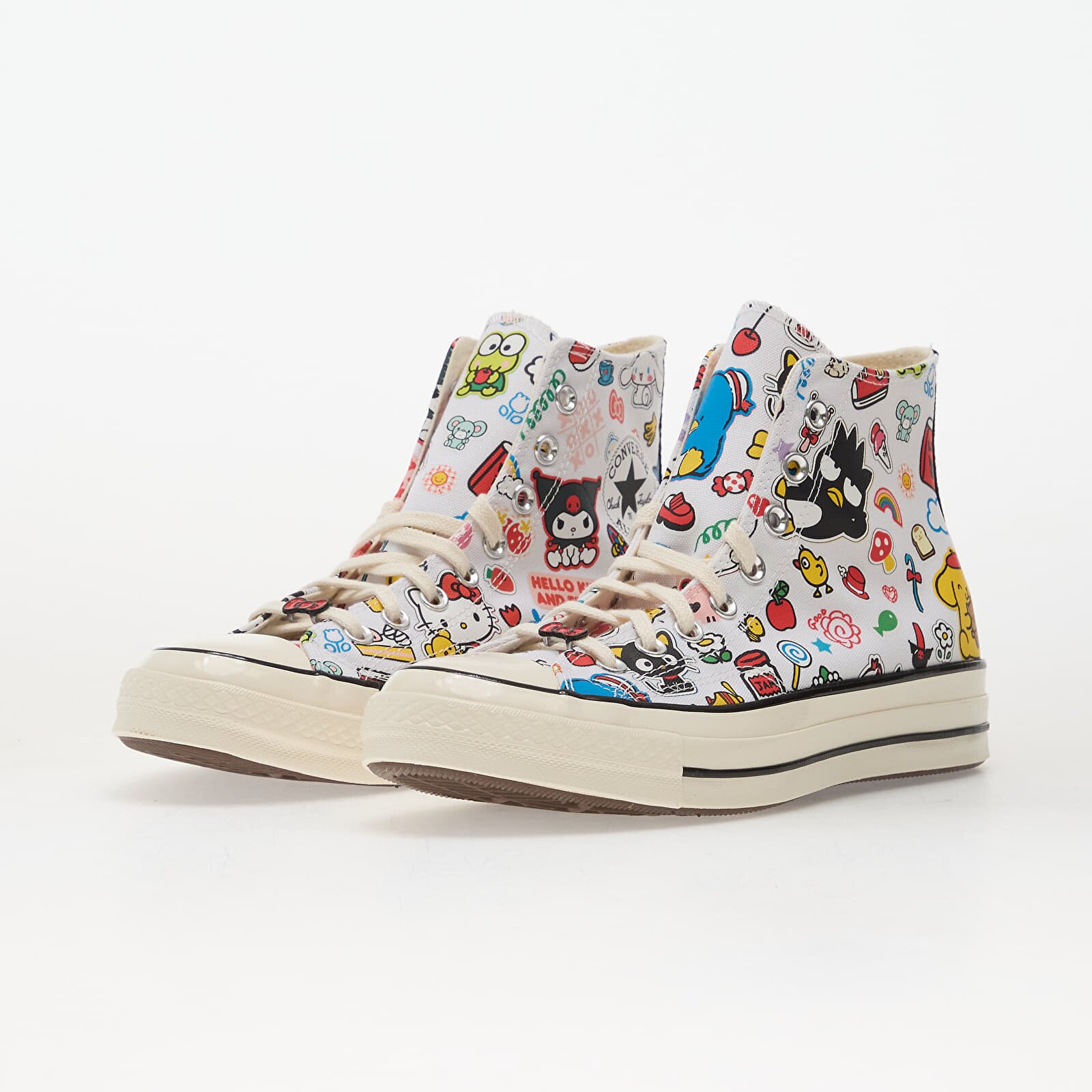 Converse Сникърси x Hello Kitty and Friends Chuck 70 Hi White/ Pink/ Green