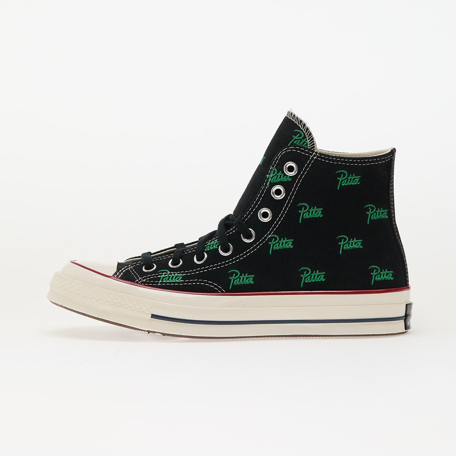 Converse Сникърси x Patta Chuck 70 Black/ Jolly Green