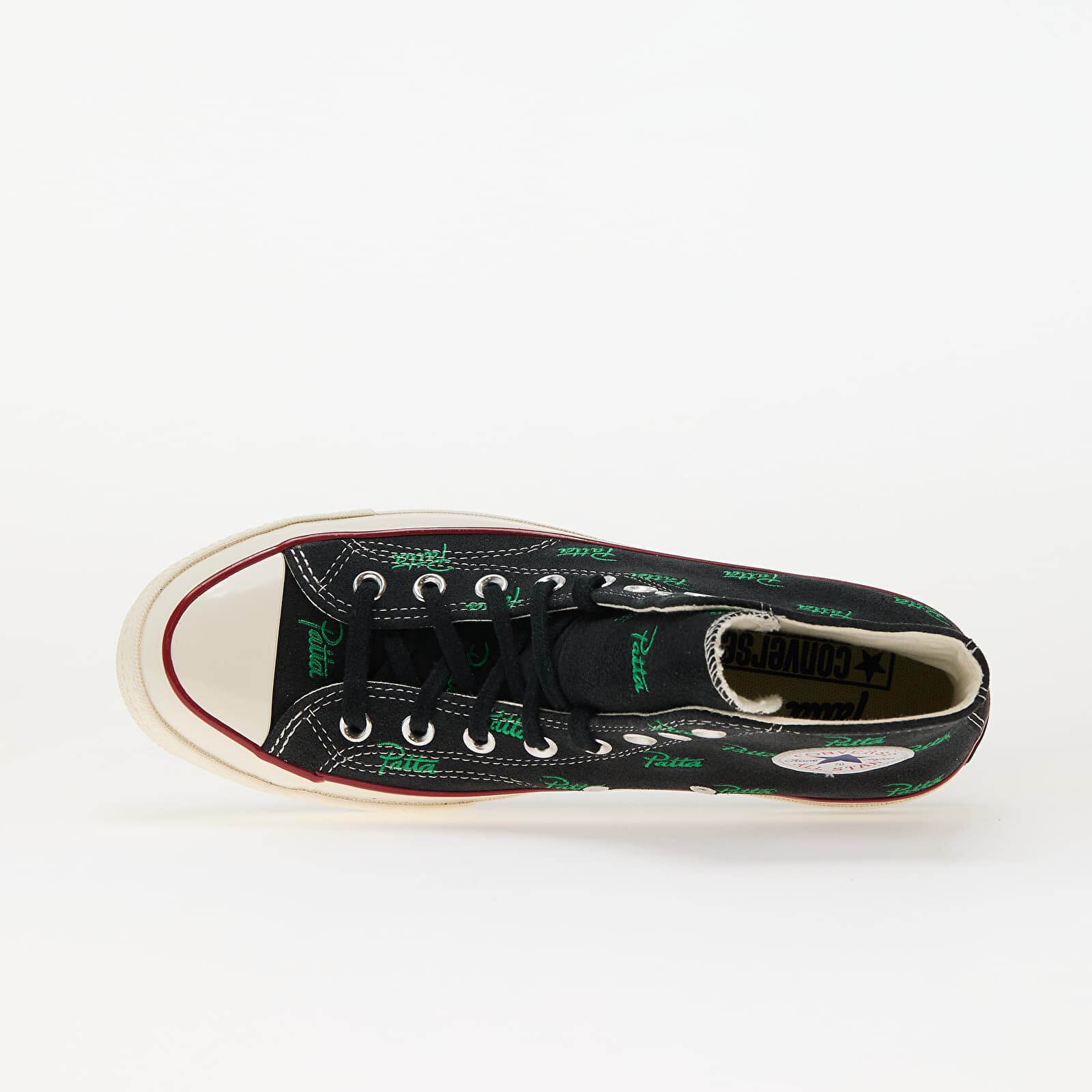 Converse Сникърси x Patta Chuck 70 Black/ Jolly Green