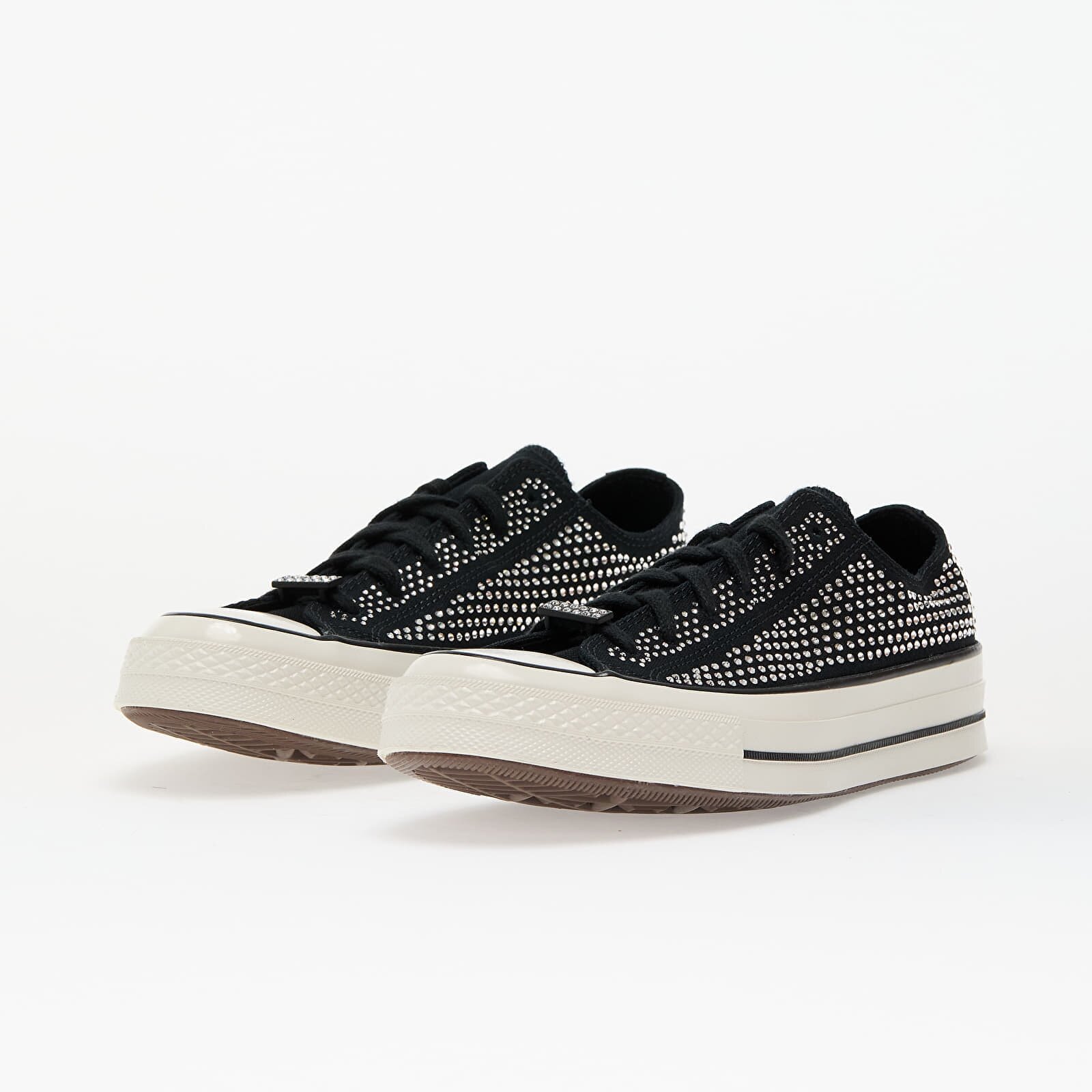 Converse Сникърси x Swarovski Chuck 70 Black/ Vintage White/ Egret