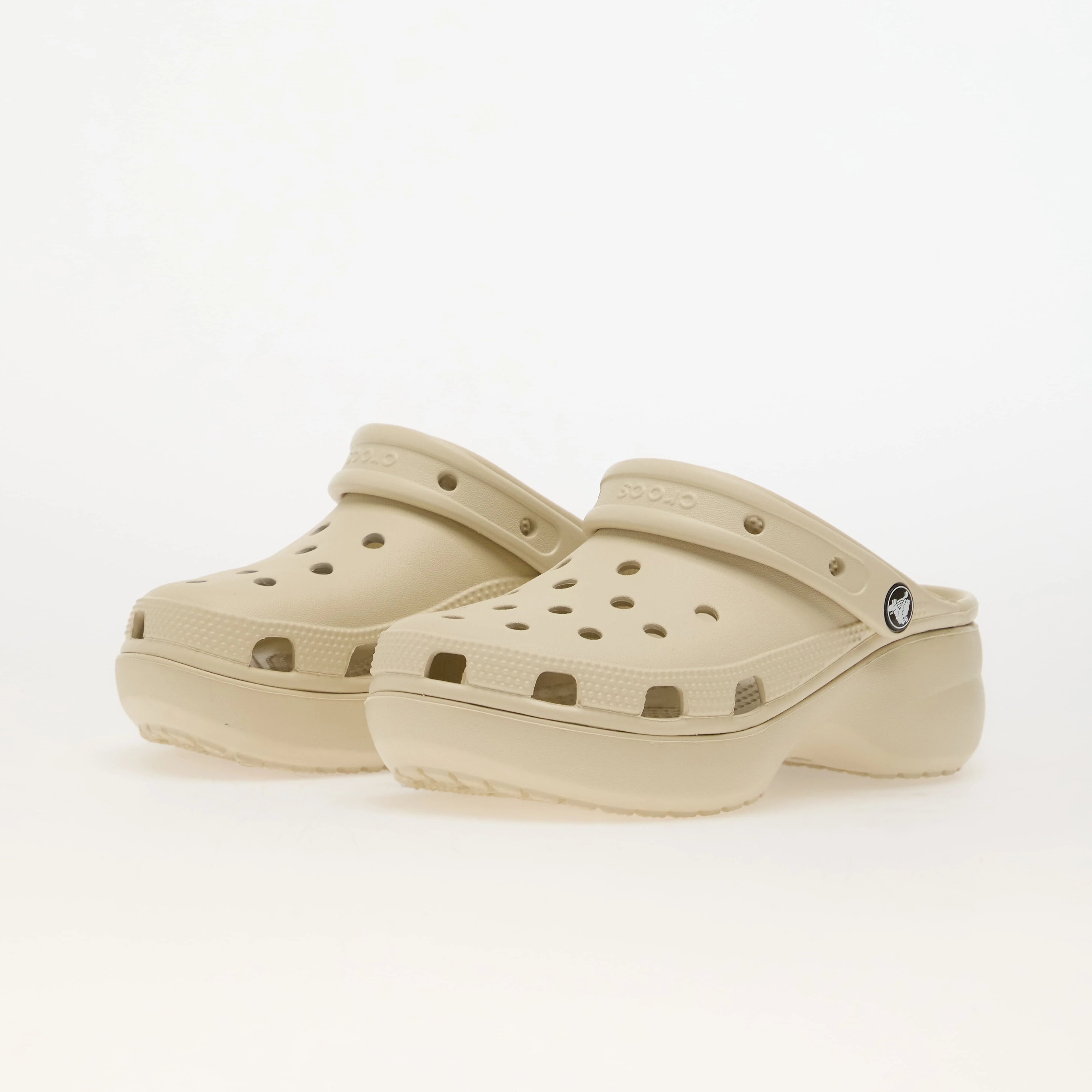 Crocs Classic Platform Clog W Bone