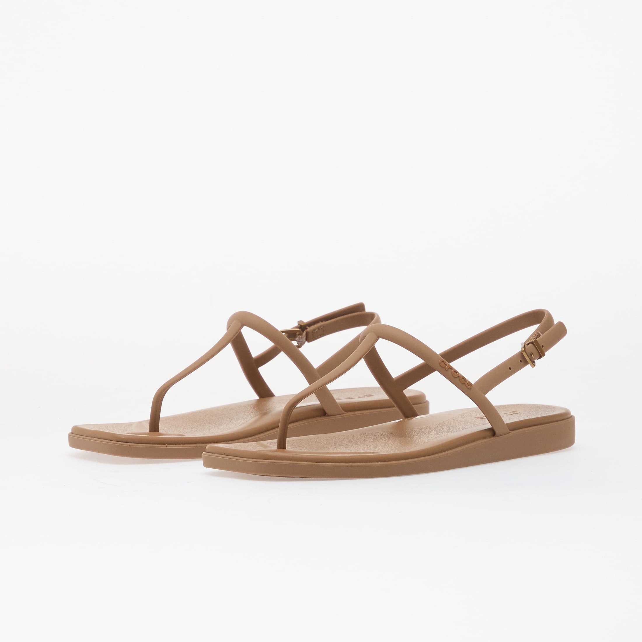 Crocs Miami Thong Flip Milk Chocolate