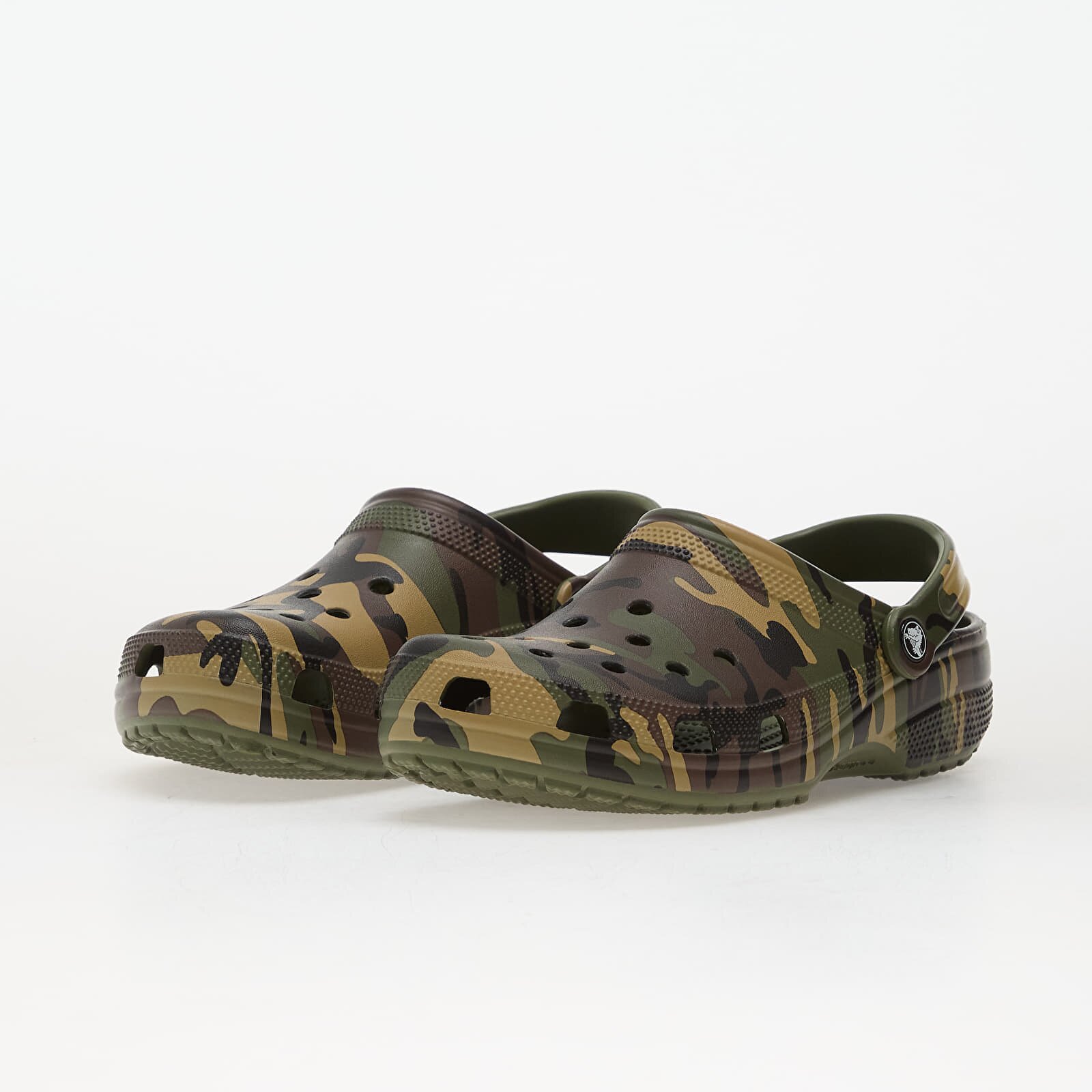 Crocs Обувки Classic Camouflage Clog Army Green/Multi