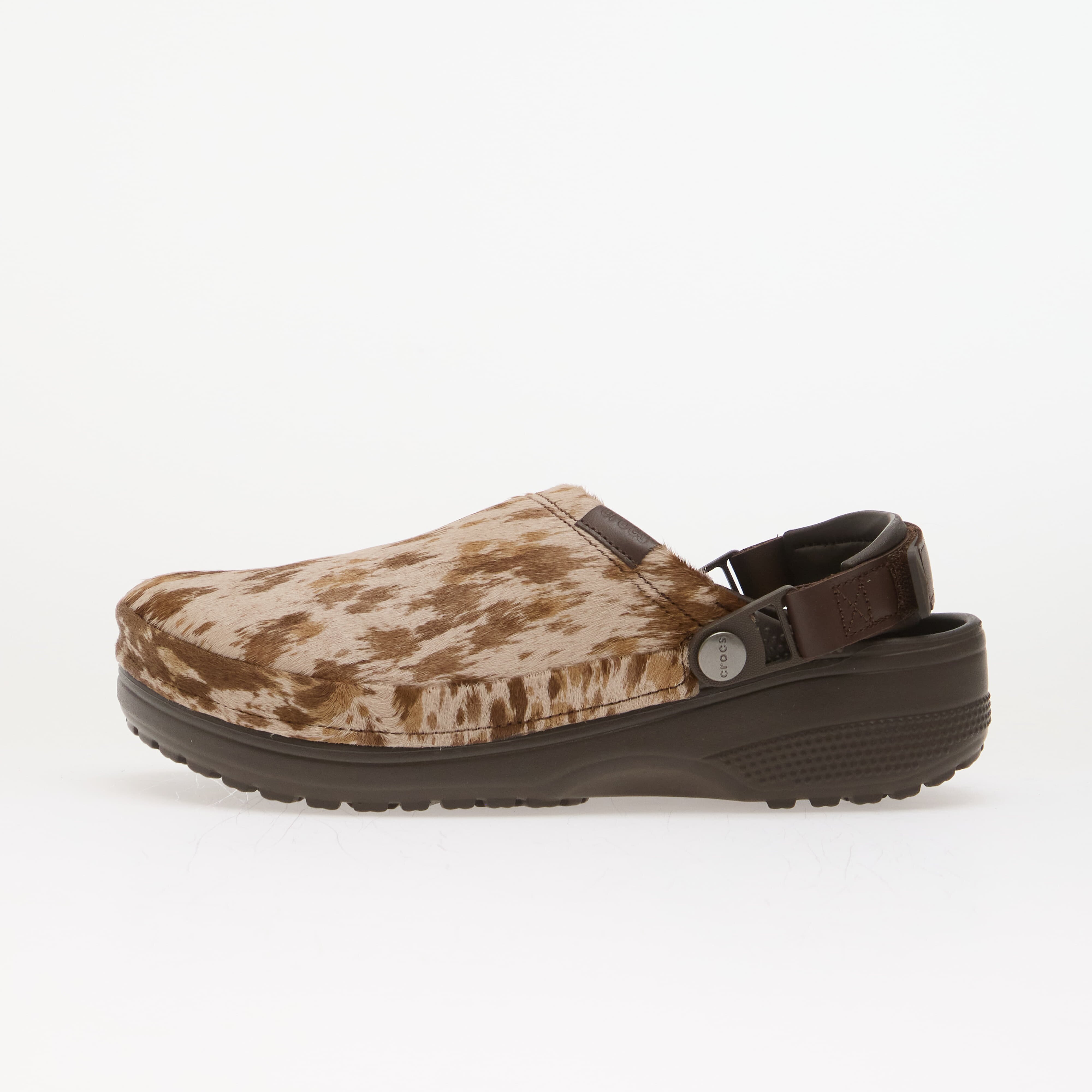 Crocs Обувки Classic Crafted Pony Hair Clog Espresso