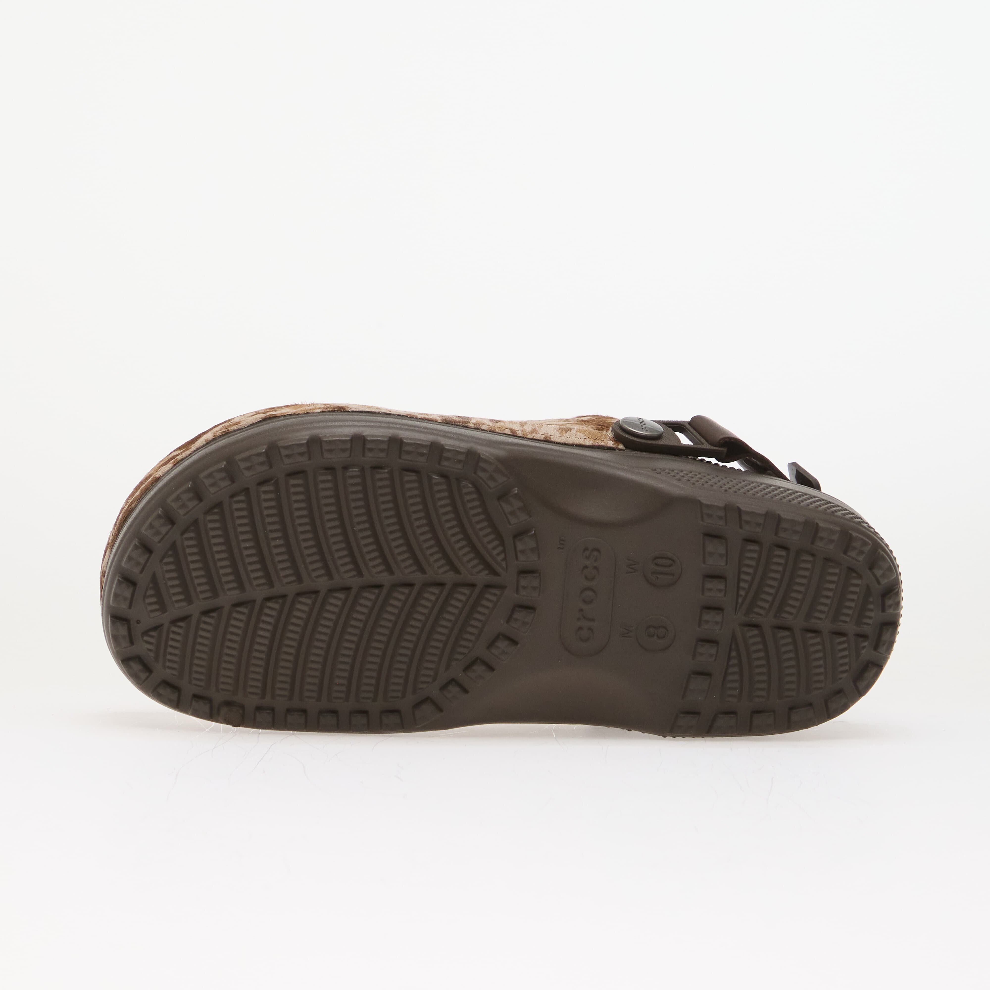 Crocs Обувки Classic Crafted Pony Hair Clog Espresso