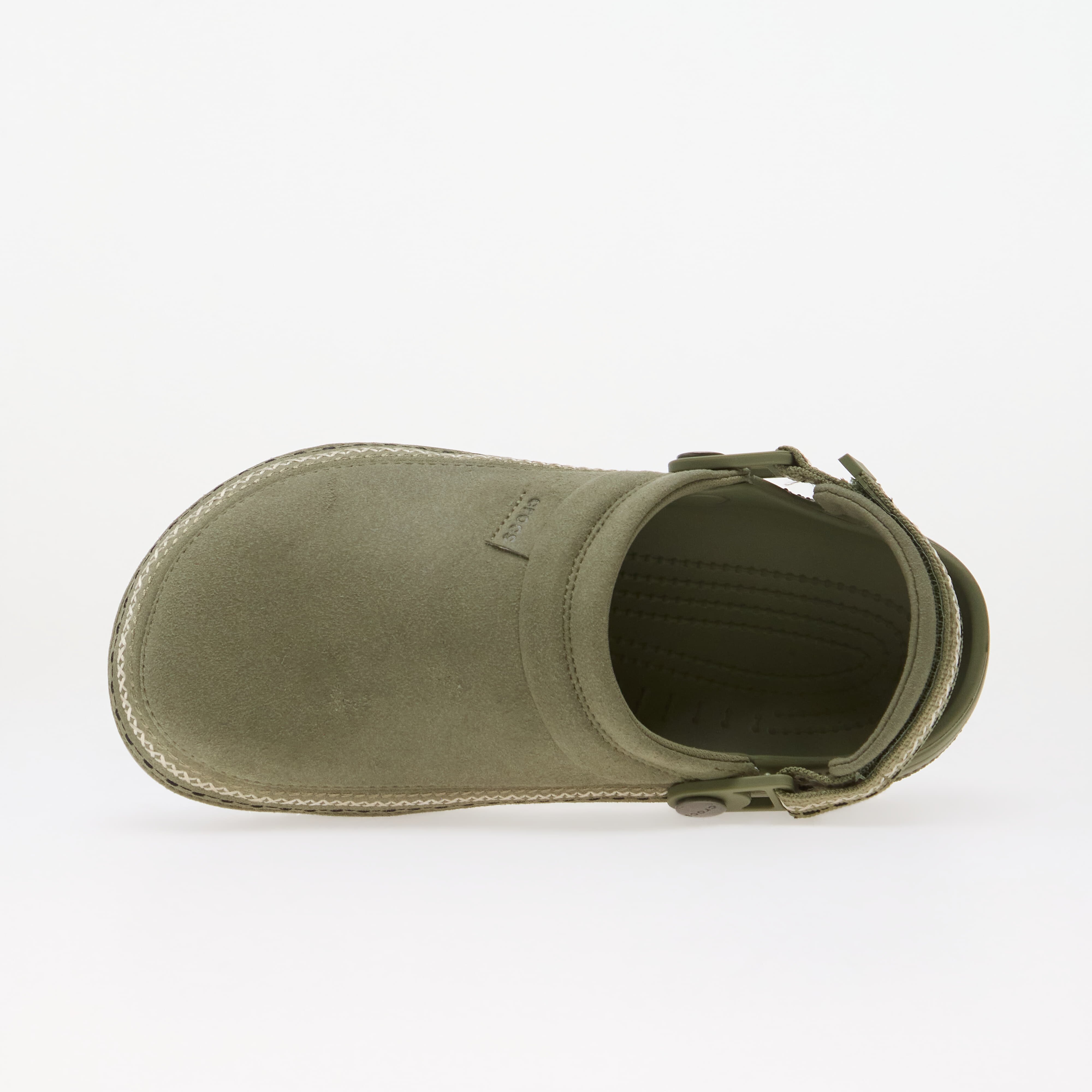 Crocs Обувки Classic Crafted Vegan Suede Stitch Cargo