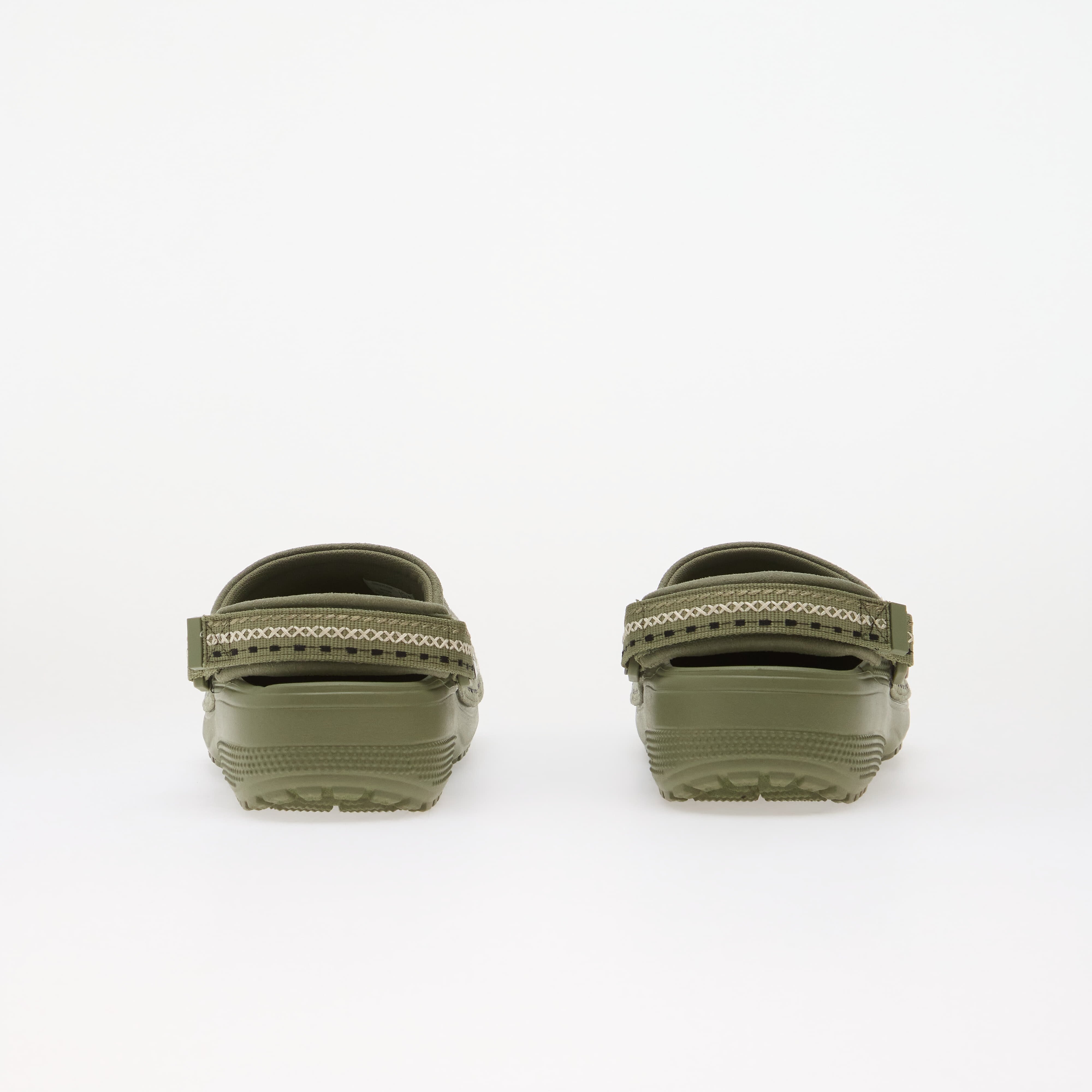 Crocs Обувки Classic Crafted Vegan Suede Stitch Cargo