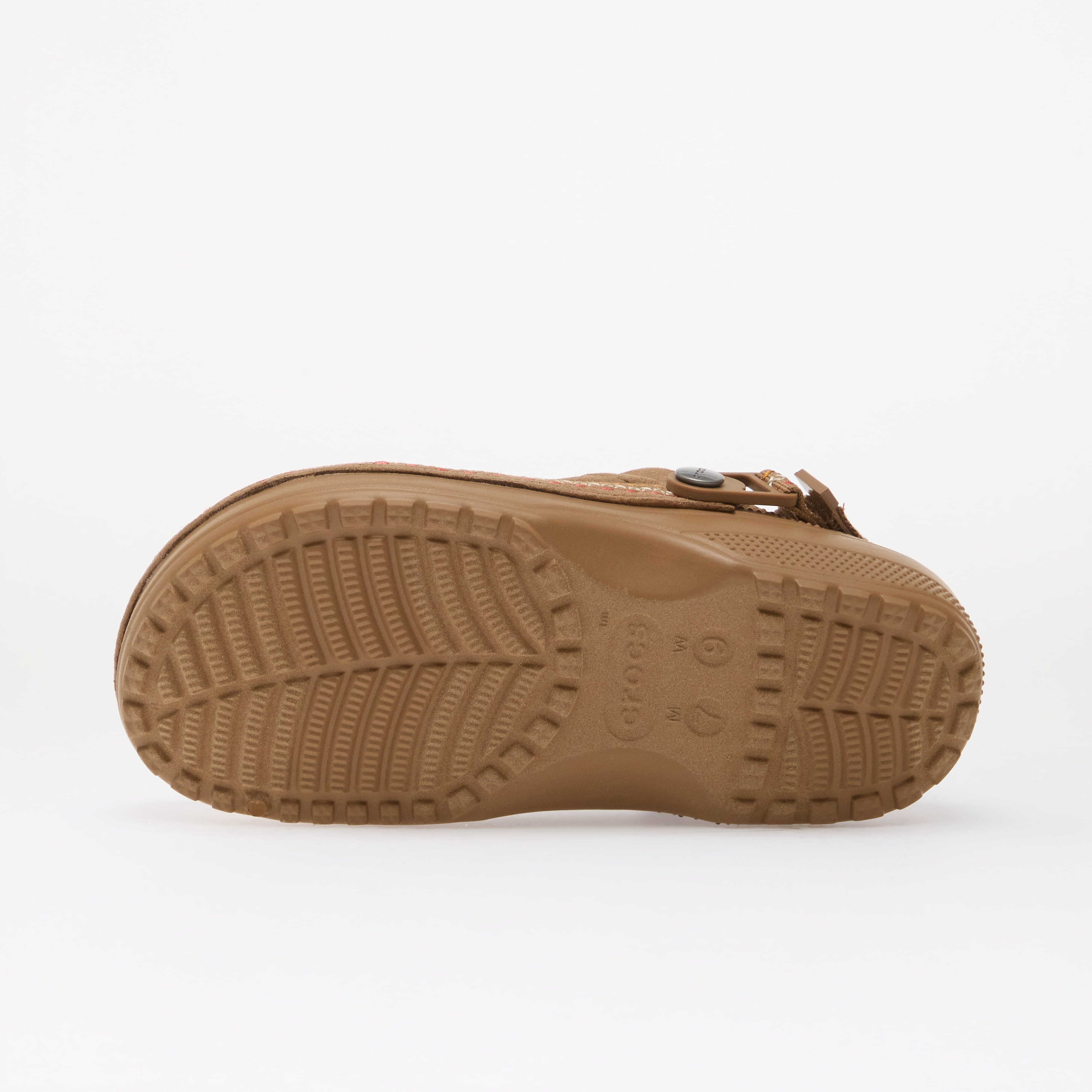 Crocs Обувки Classic Crafted Vegan Suede Stitch Sepia