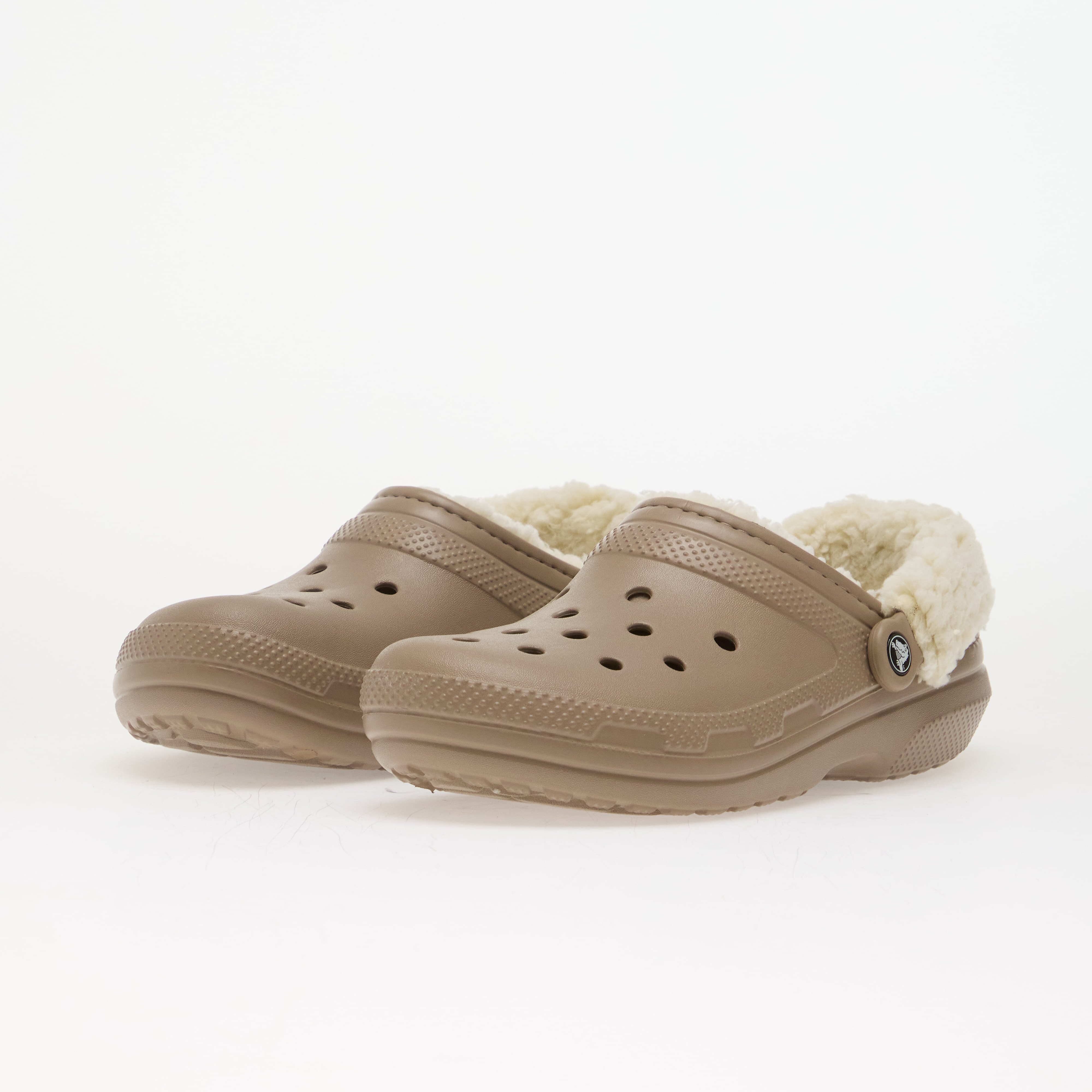 Crocs Обувки Classic Fleece Lined Clog Mushroom