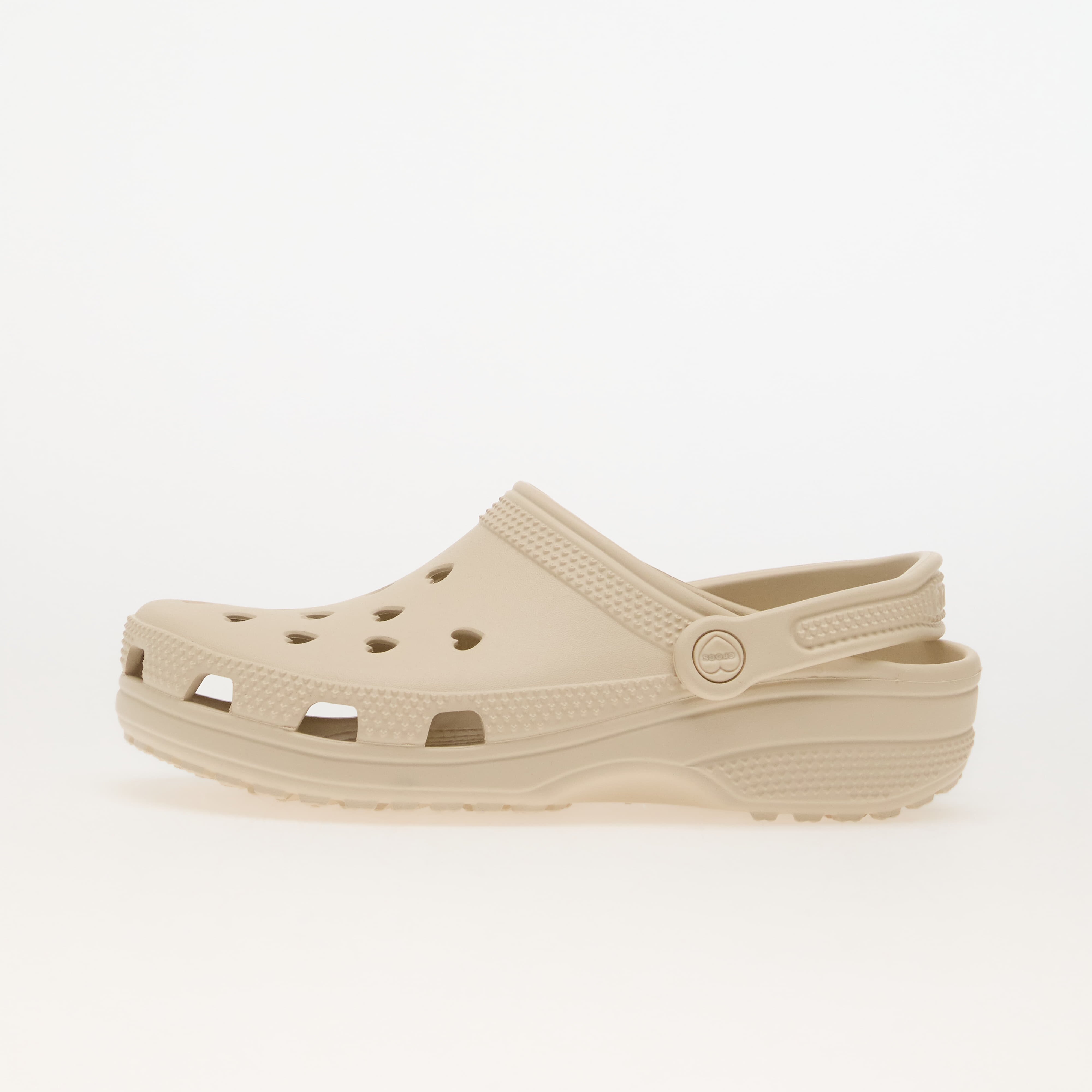 Crocs Обувки Classic Hearts Cut Out Clog Frappe