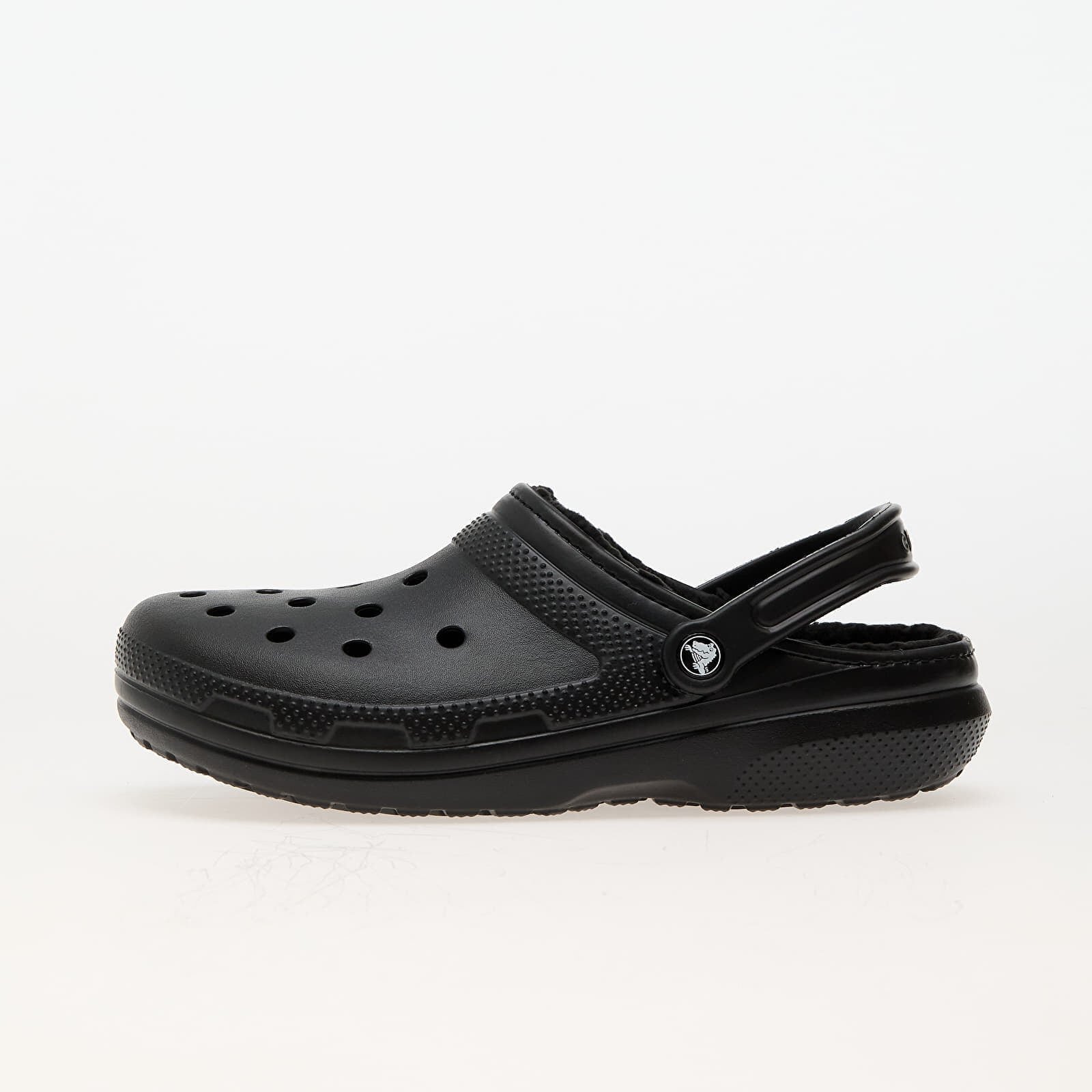 Crocs Обувки Classic Lined Clog Black/ Black