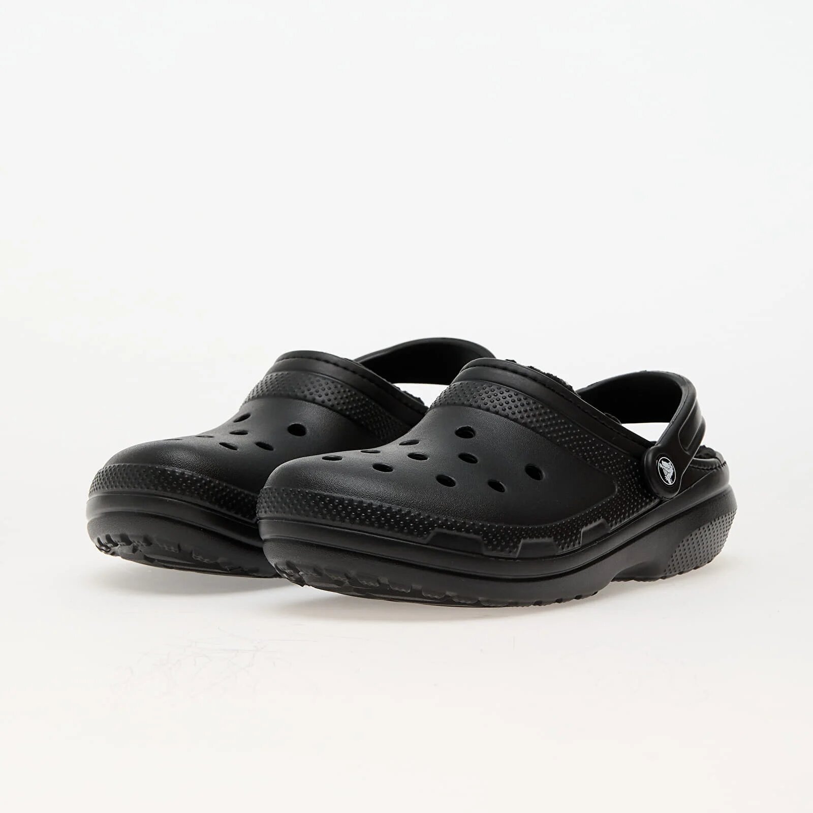 Crocs Обувки Classic Lined Clog Black/ Black