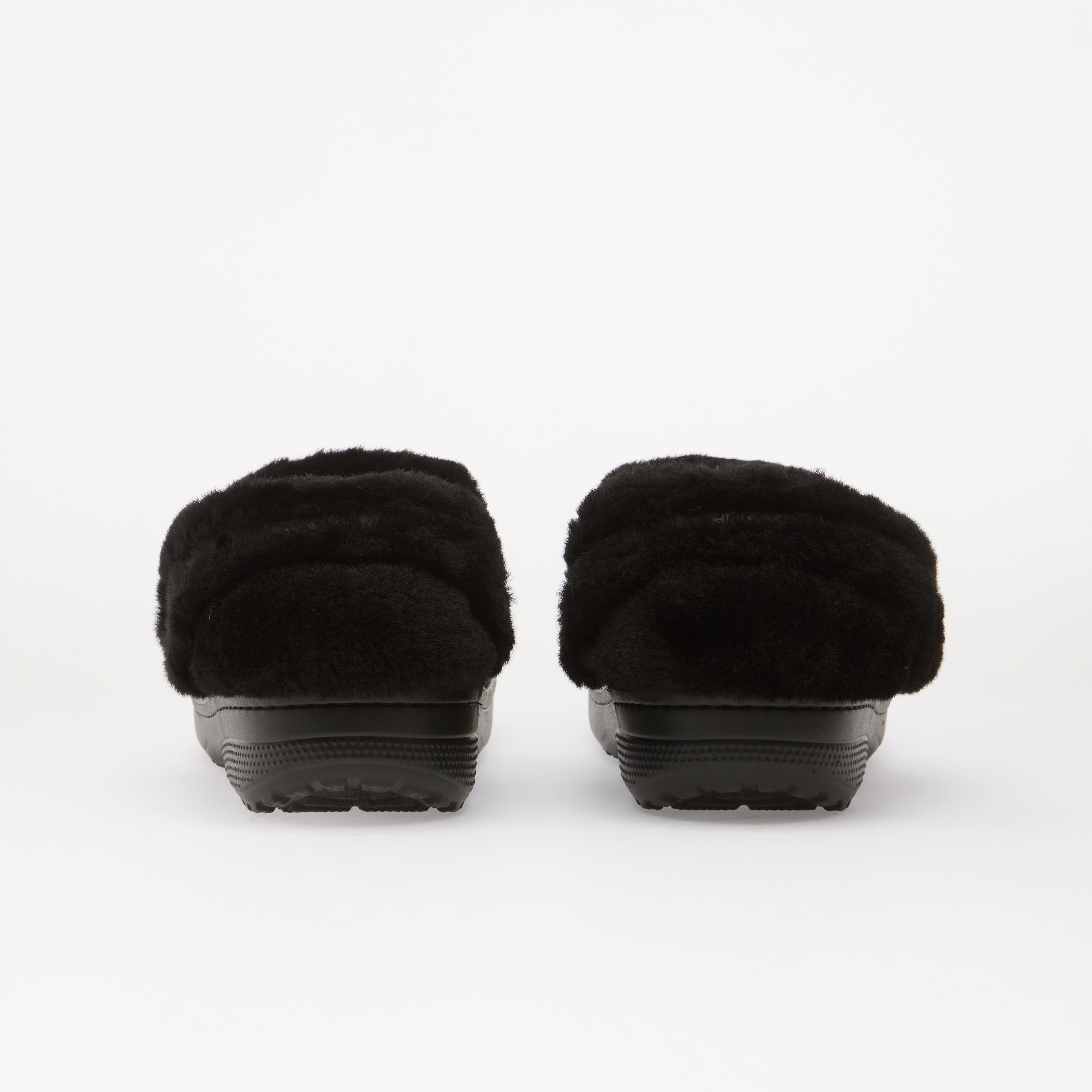 Crocs Обувки Classic Unfurgettable Sueded Clog Black
