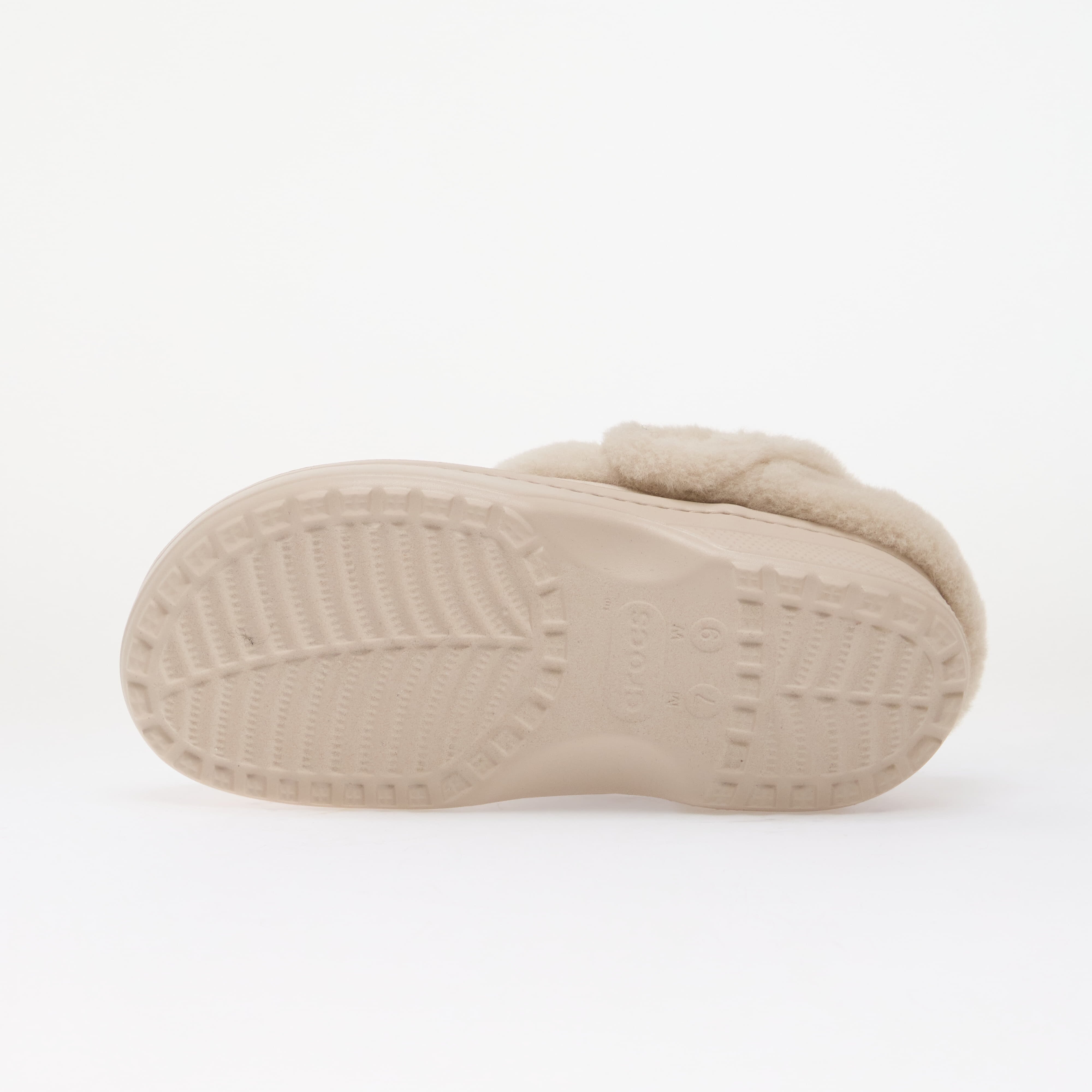 Crocs Обувки Classic Unfurgettable Vegan Suede Clog Cocoa Cream