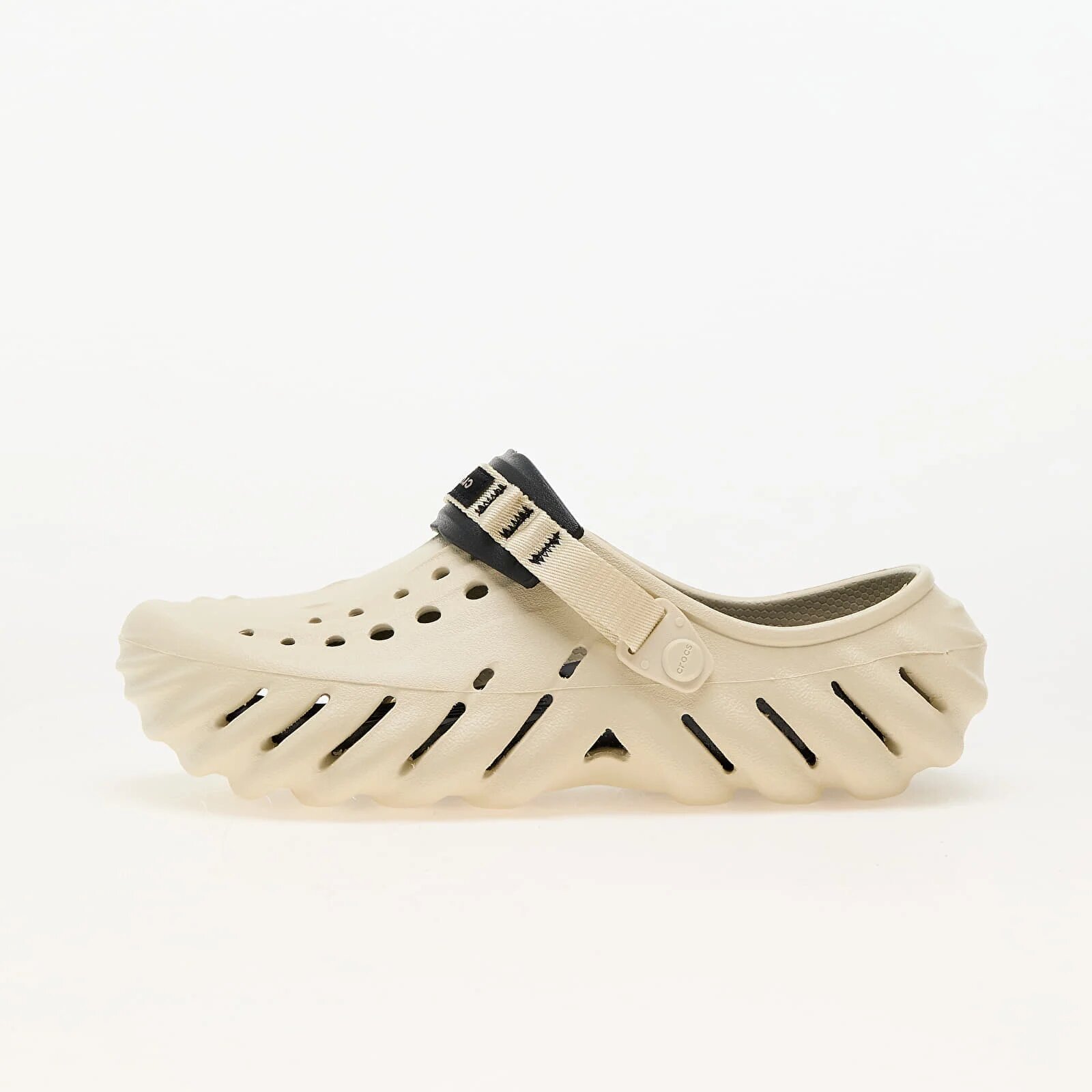 Crocs Обувки Echo Clog Bone/ Black