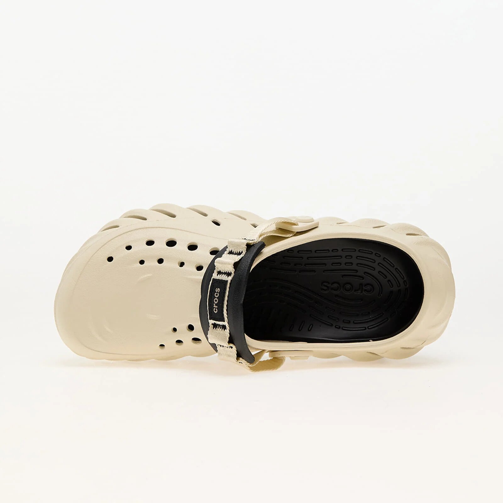 Crocs Обувки Echo Clog Bone/ Black