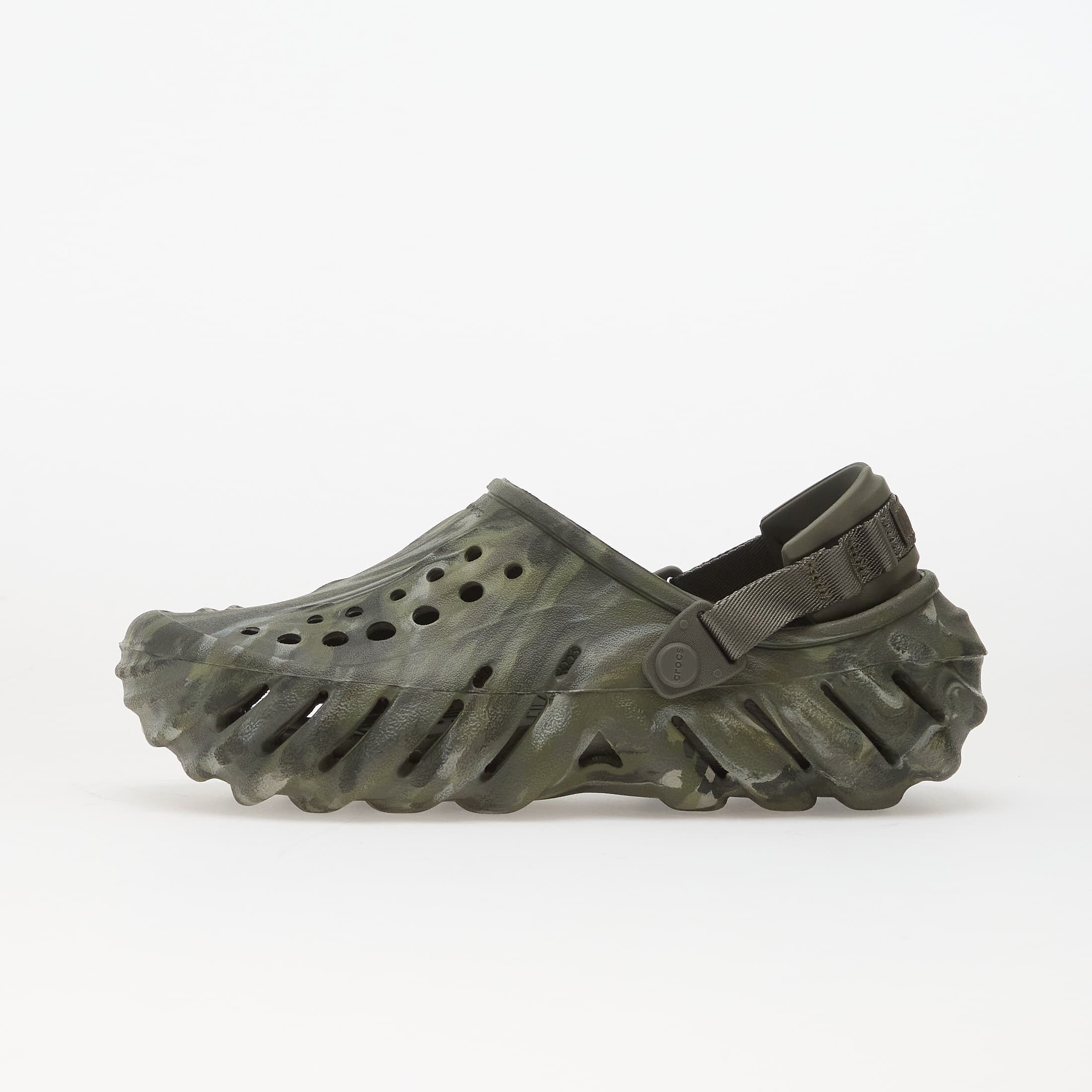 Crocs Обувки Echo Marbled Clog Dusty Olive/ Multi