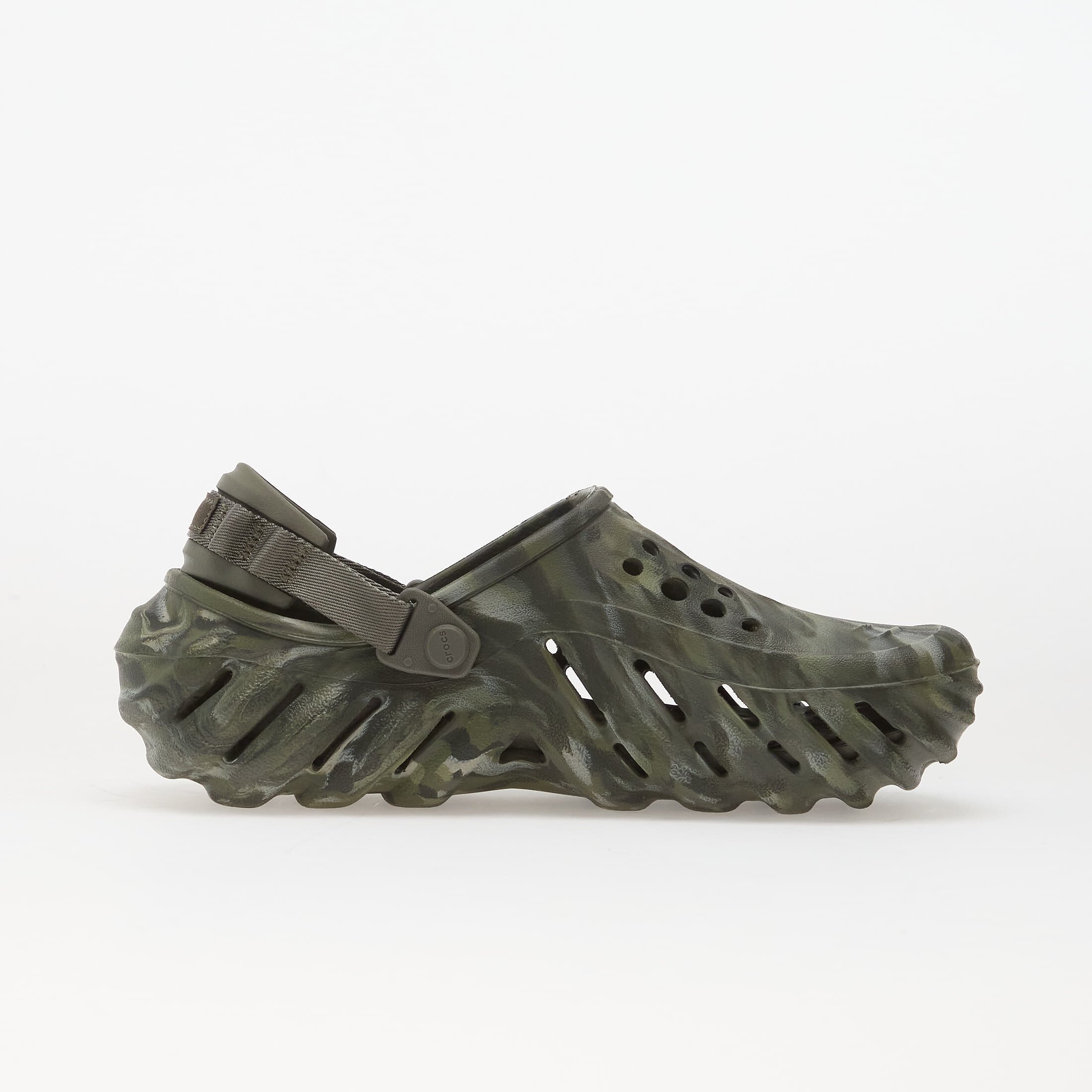 Crocs Обувки Echo Marbled Clog Dusty Olive/ Multi