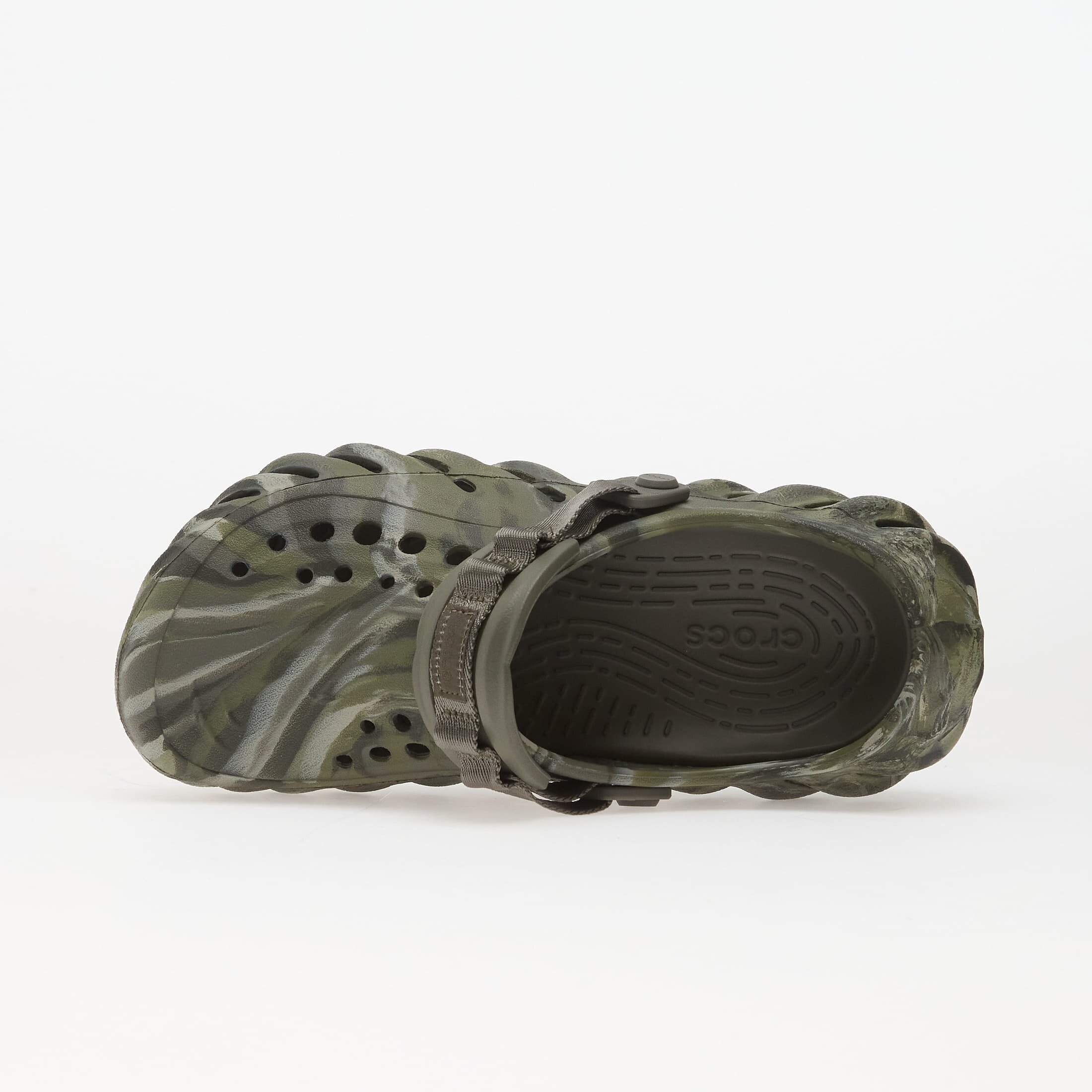 Crocs Обувки Echo Marbled Clog Dusty Olive/ Multi