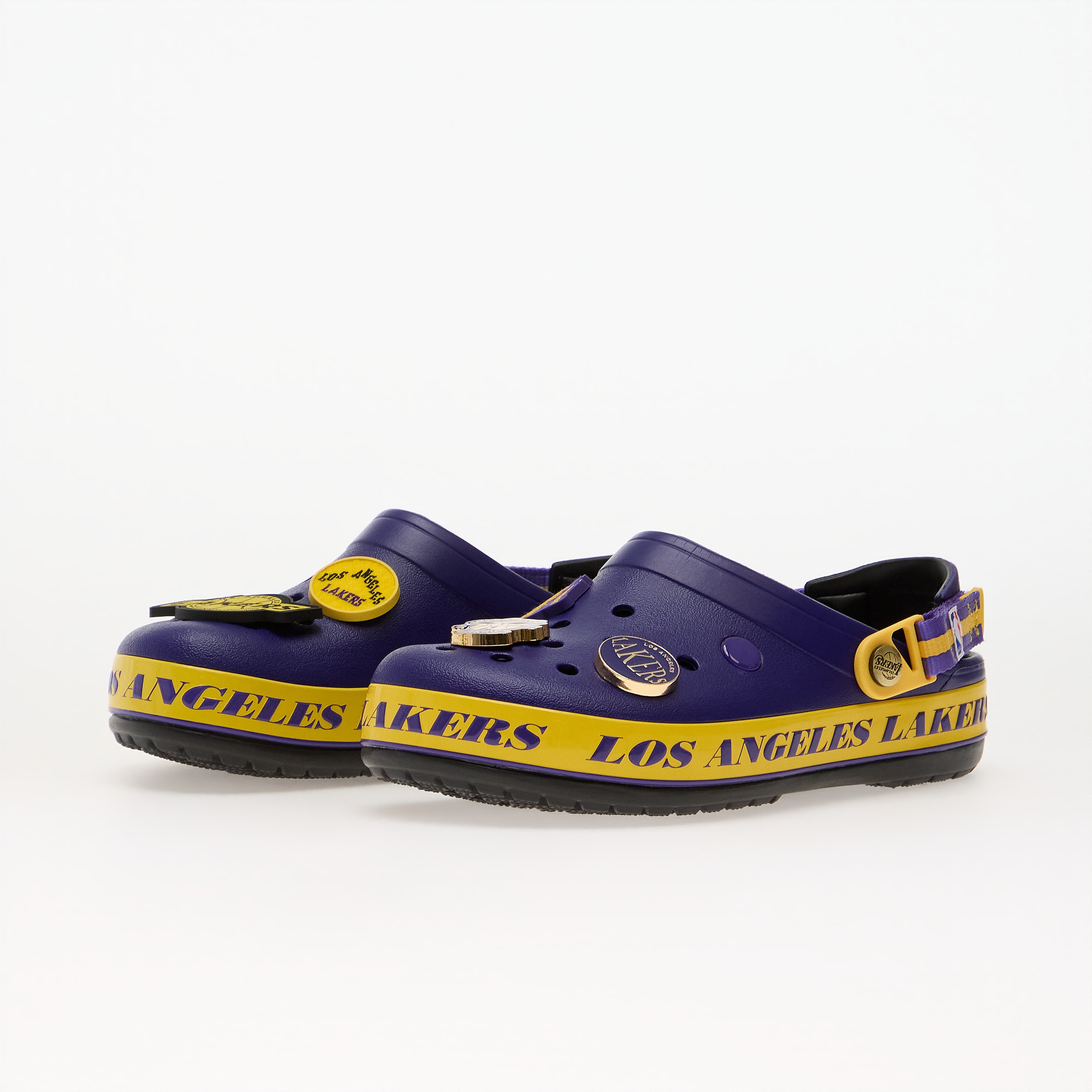 Crocs Обувки x NBA Los Angeles Lakers Hardwood Classics Crocband Clog Multi