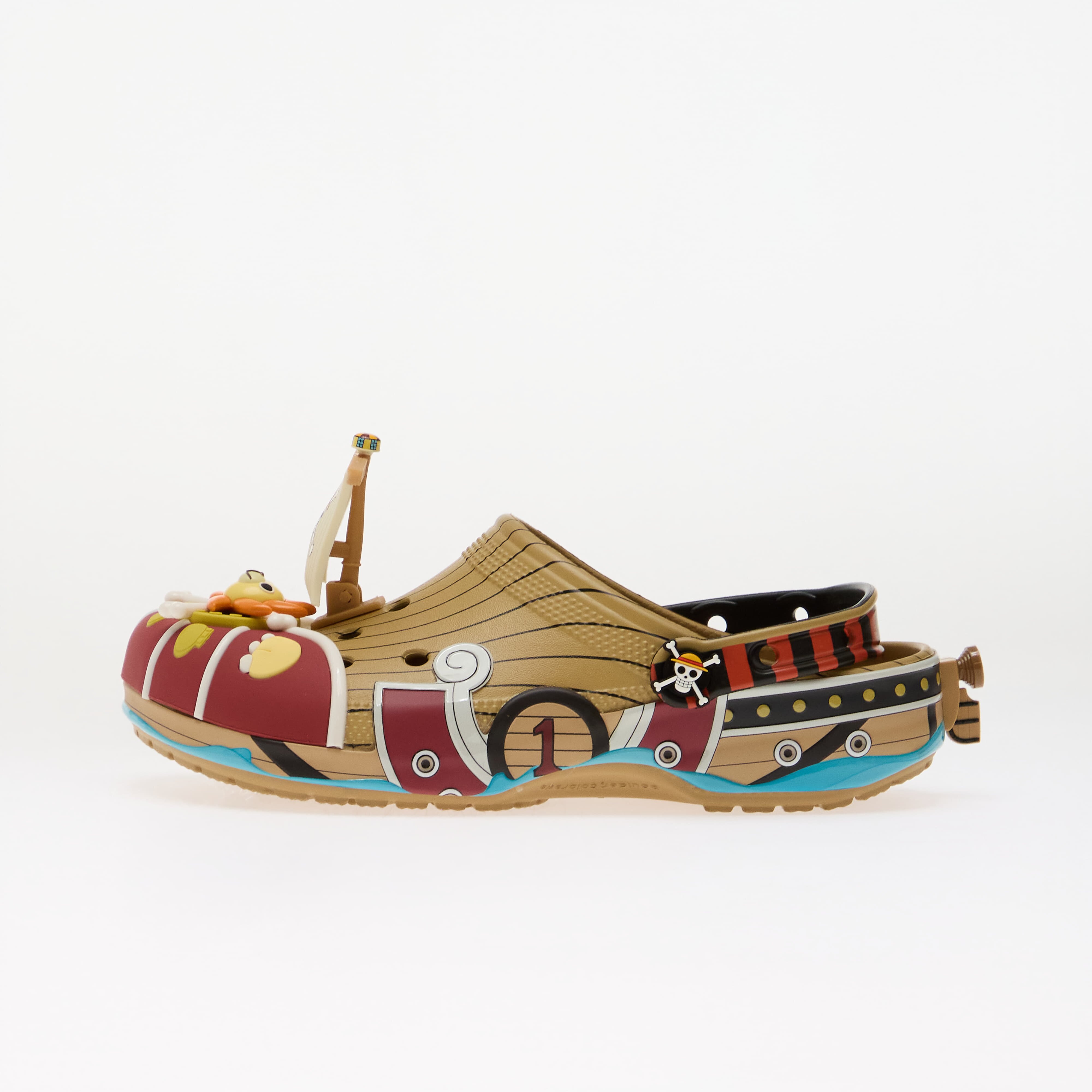 Crocs Обувки x One Piece Thousand Sunny Classic Clog Multi