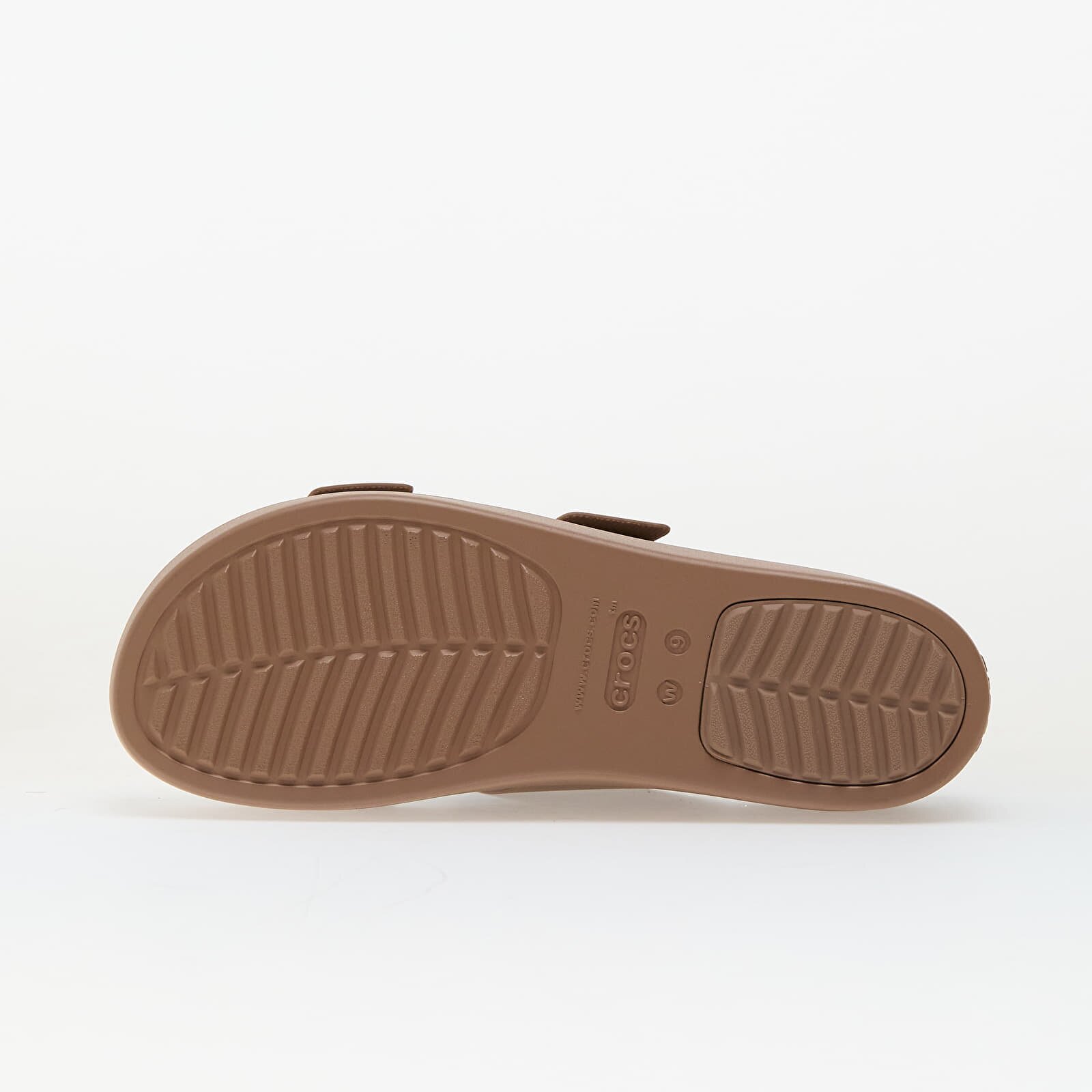 Crocs Сникърси Brooklyn Buckle Low Wedge Latte