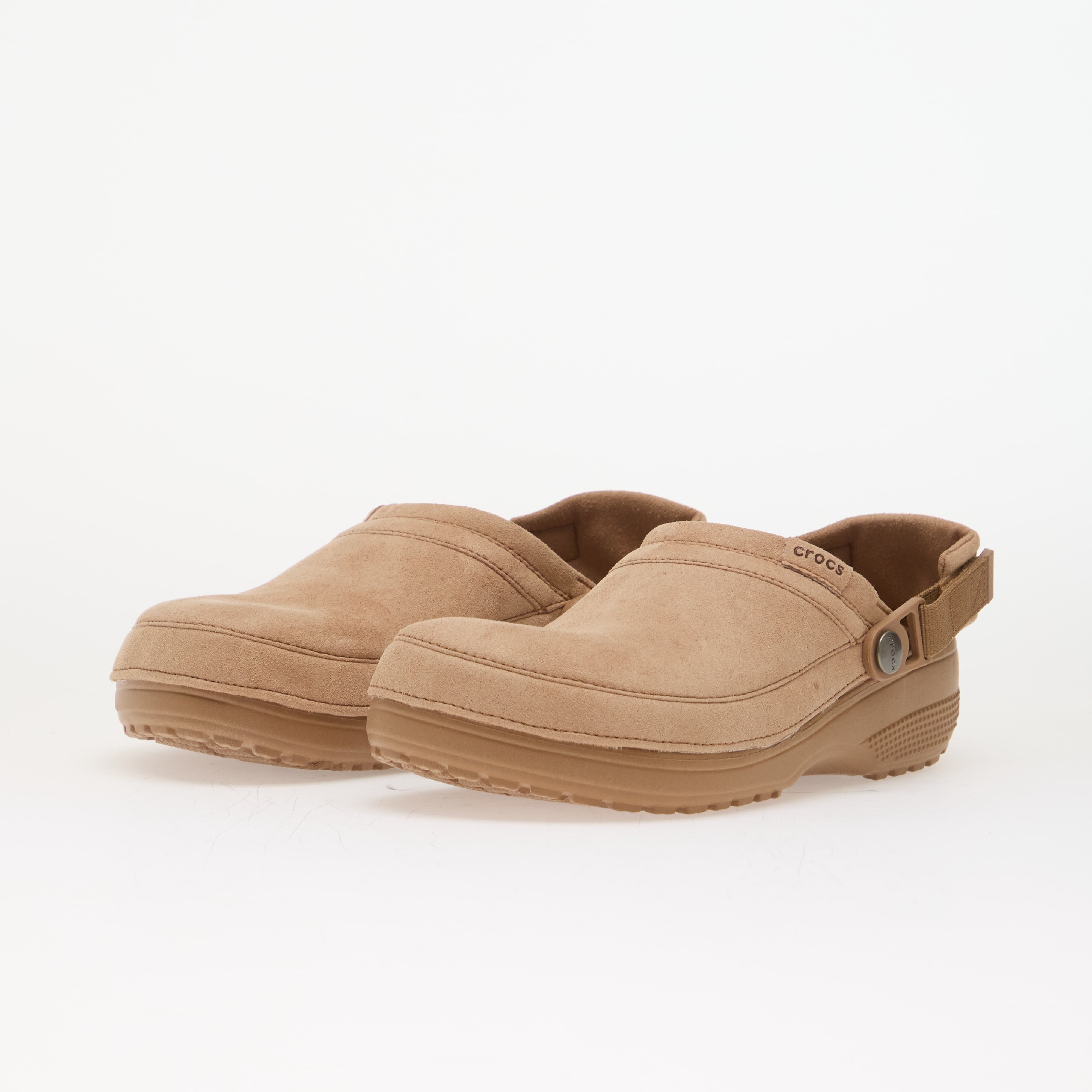 Crocs Сникърси Classic Crafted Vegan Suede Cg Milk Chocolate