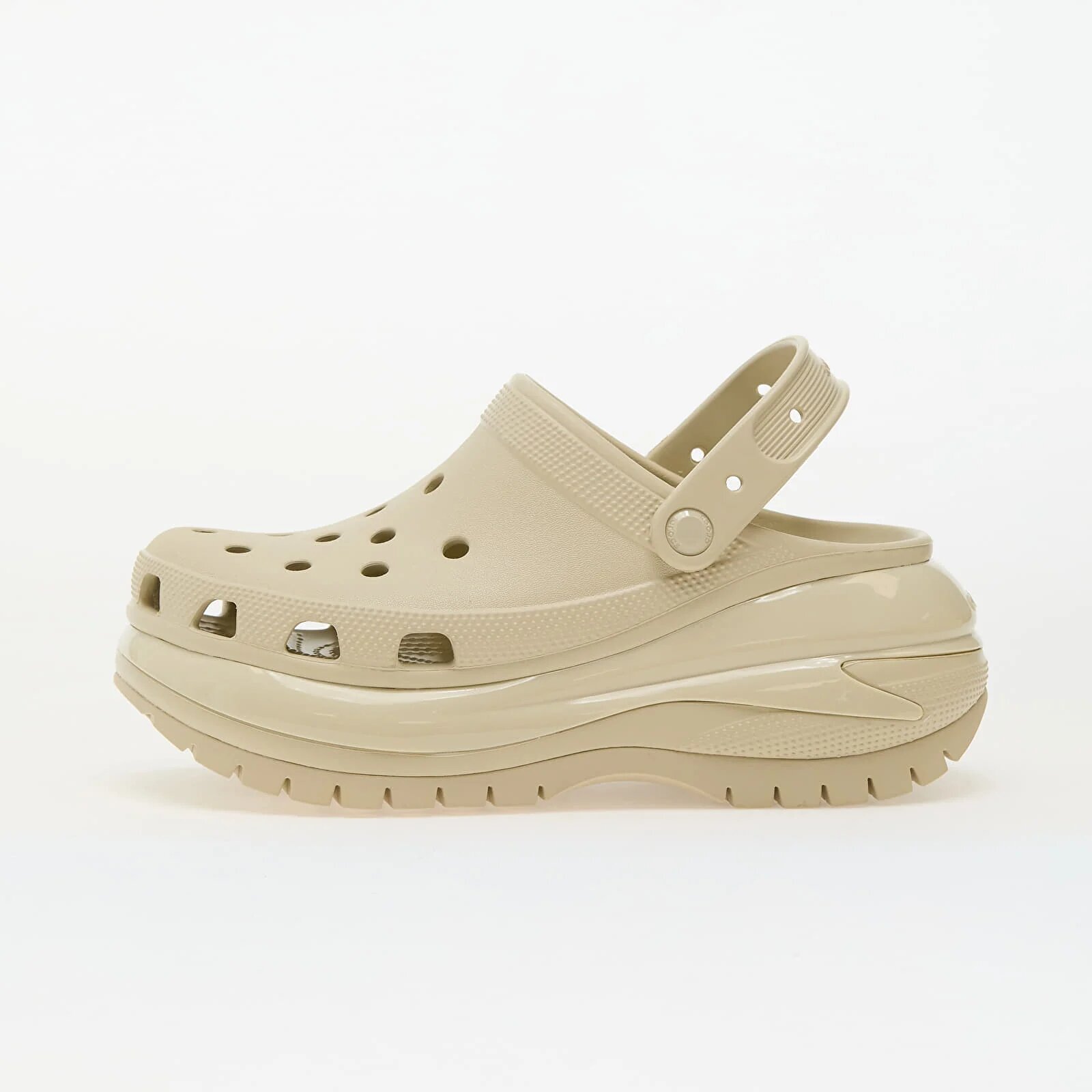Crocs Сникърси Classic Mega Crush Clog Bone