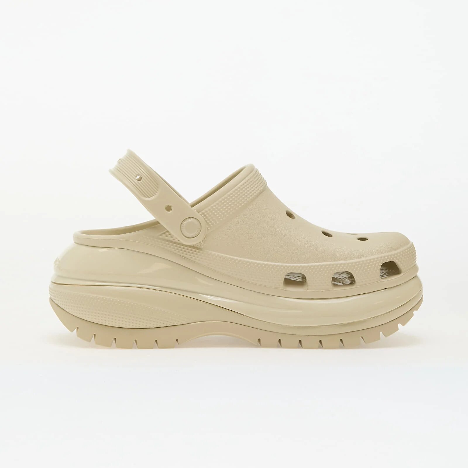 Crocs Сникърси Classic Mega Crush Clog Bone