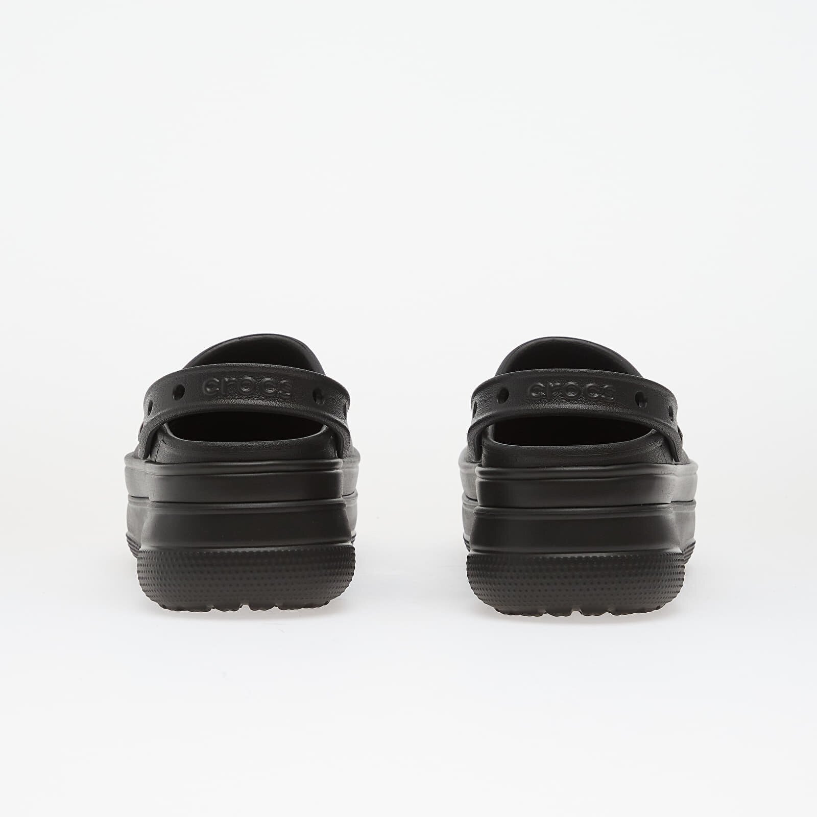 Crocs Сникърси Classic Stacked Clog Black/Black