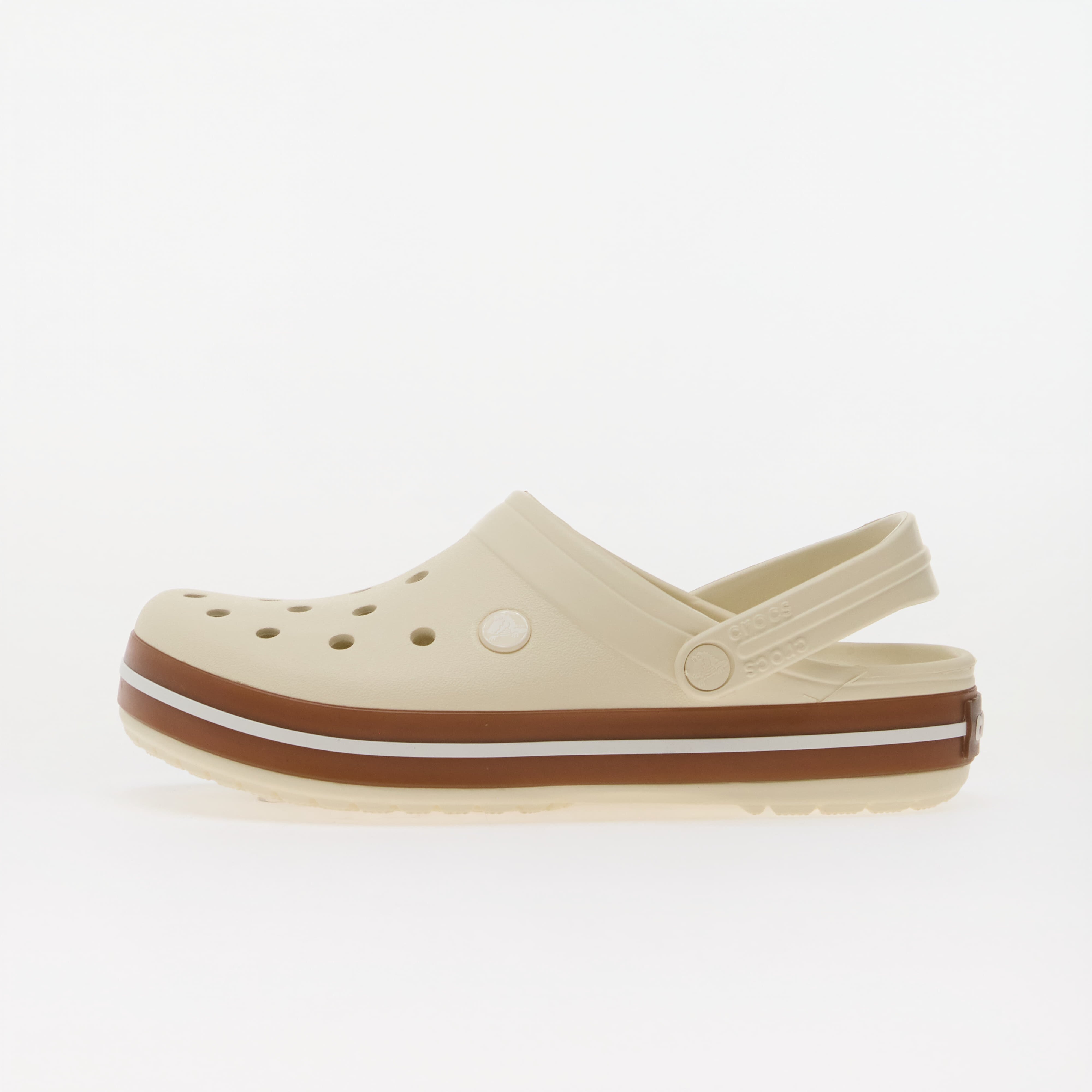Crocs Сникърси Crocband Gum Clog Summit White