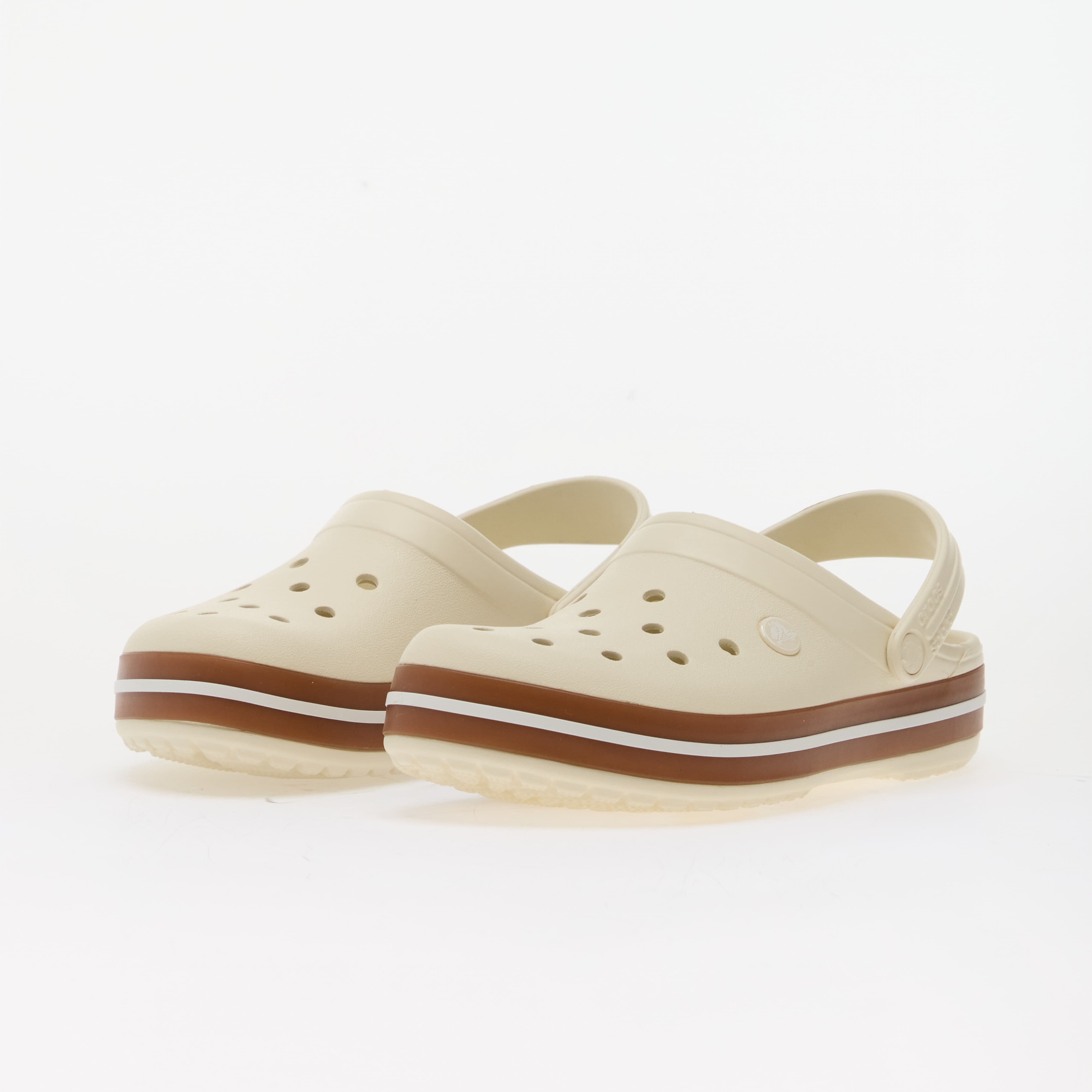Crocs Сникърси Crocband Gum Clog Summit White