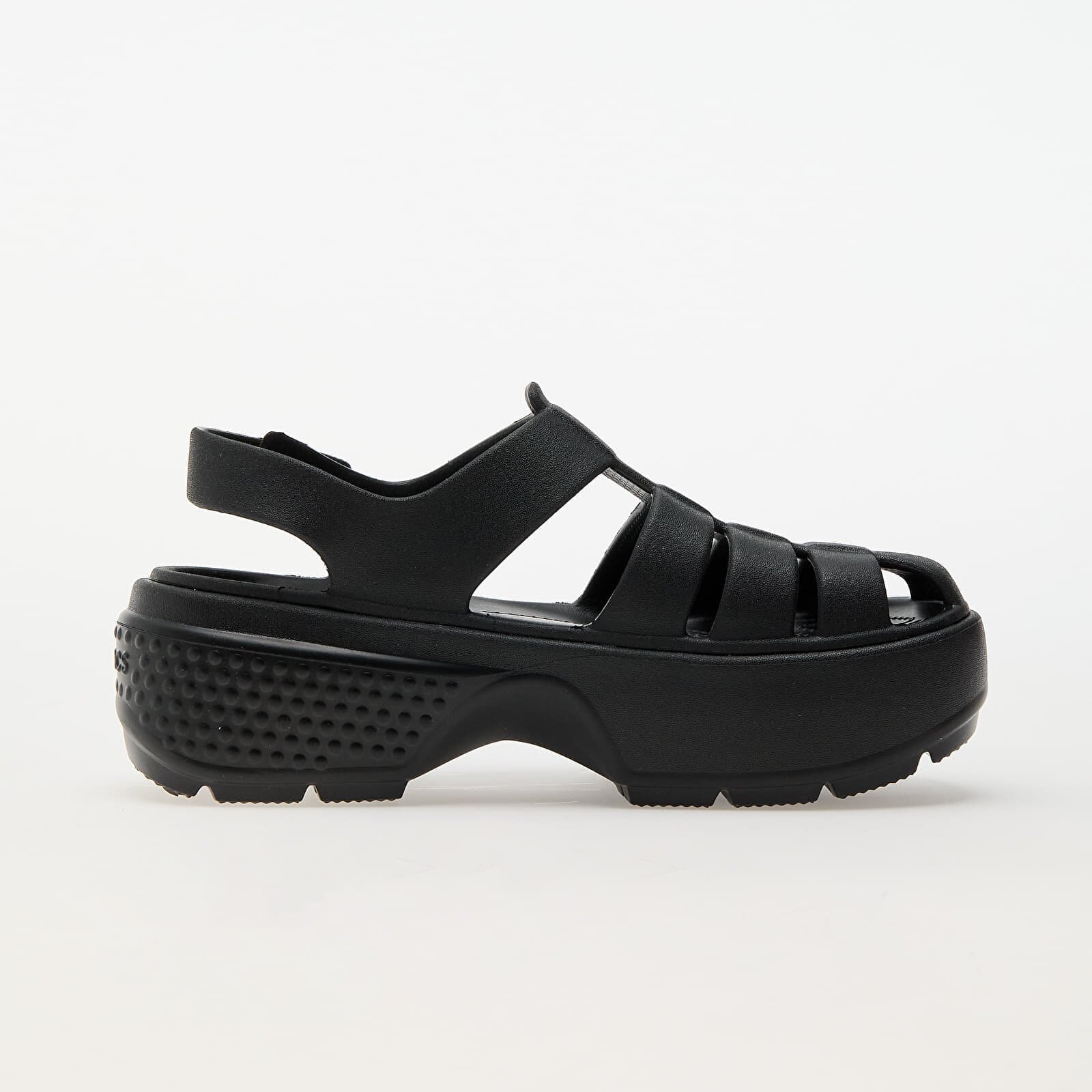Crocs Stomp Fisherman Sandal Black