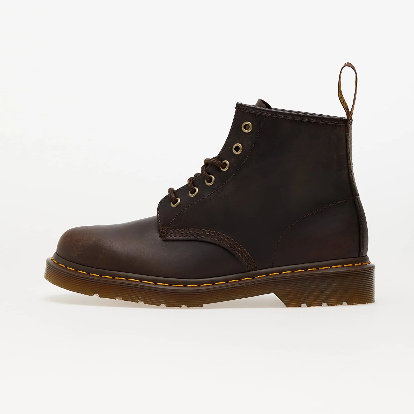 Dr. Martens Обувки 101 Dark Brown Crazy Horse