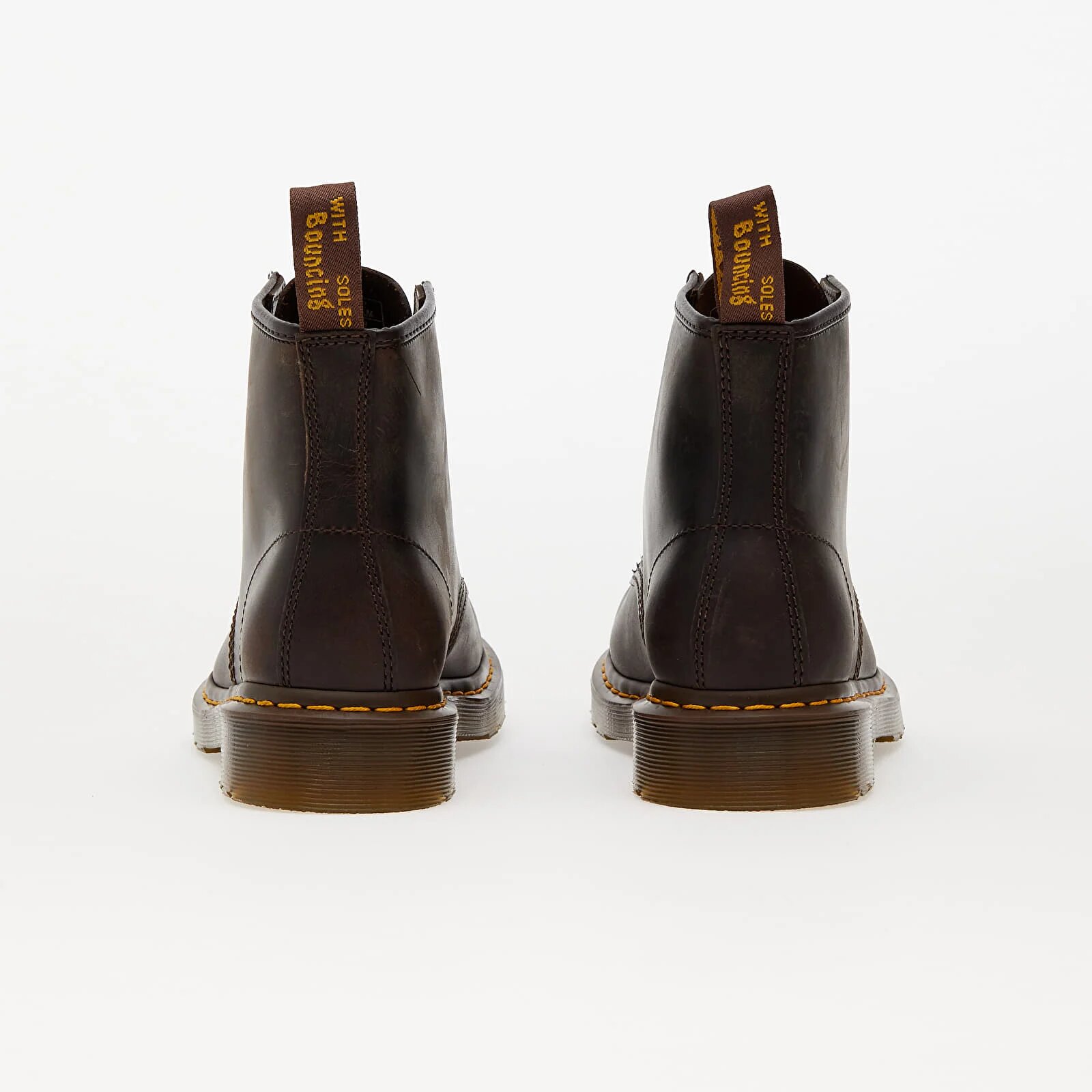 Dr. Martens Обувки 101 Dark Brown Crazy Horse