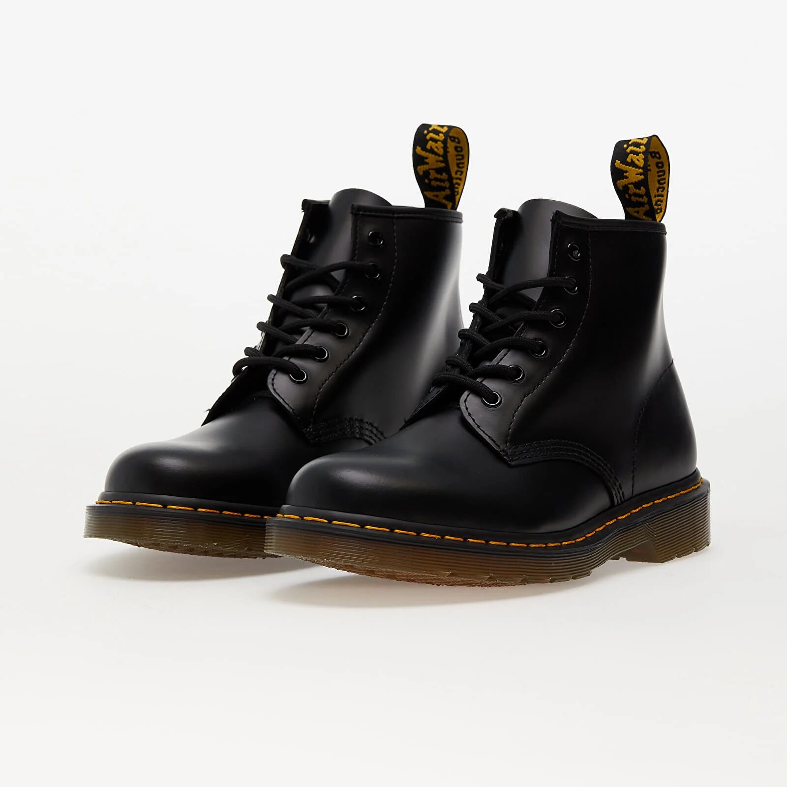 Dr. Martens Обувки 101 Ys 6 Eye Boot Black