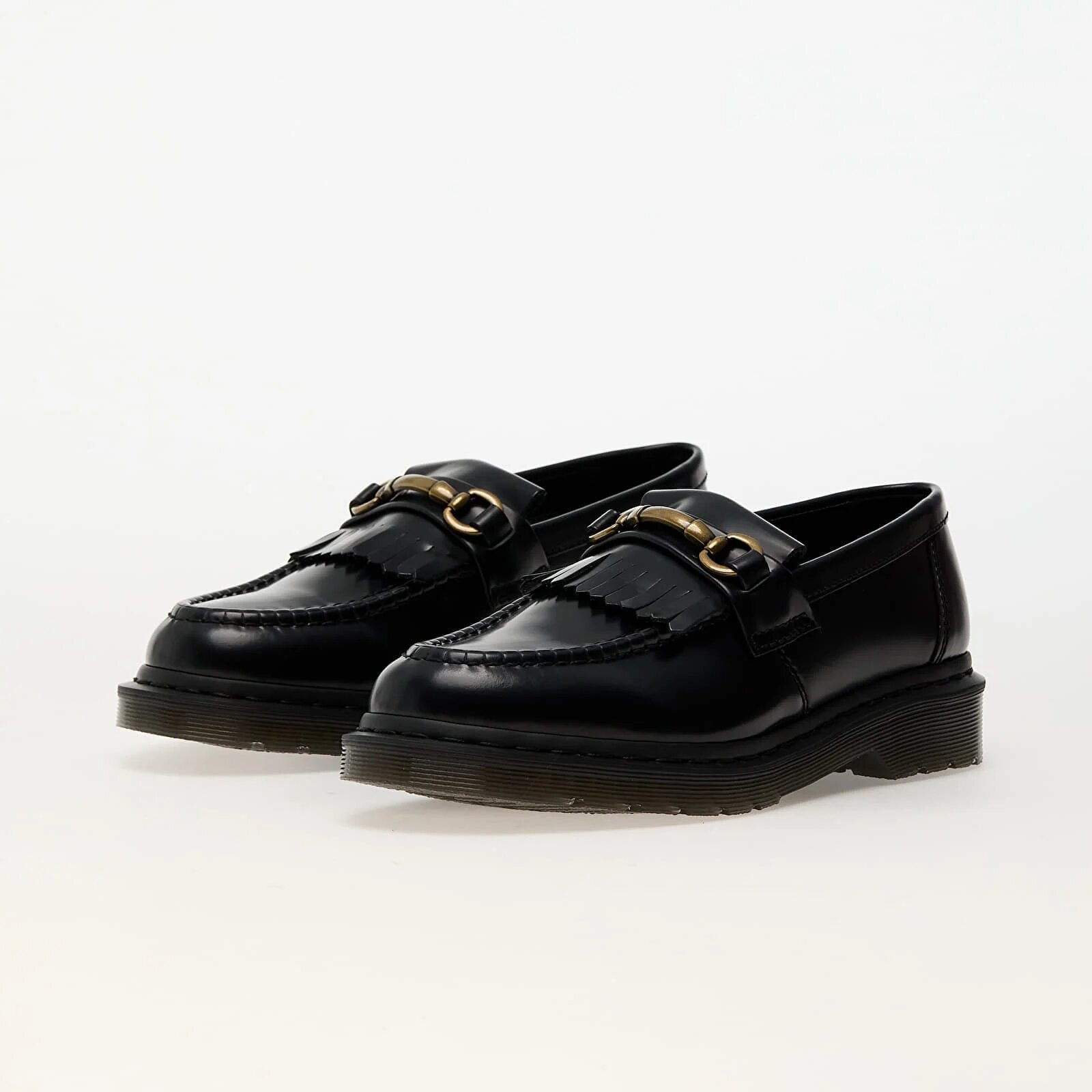 Dr. Martens Обувки Adrian Snaffle Black Polished Smooth