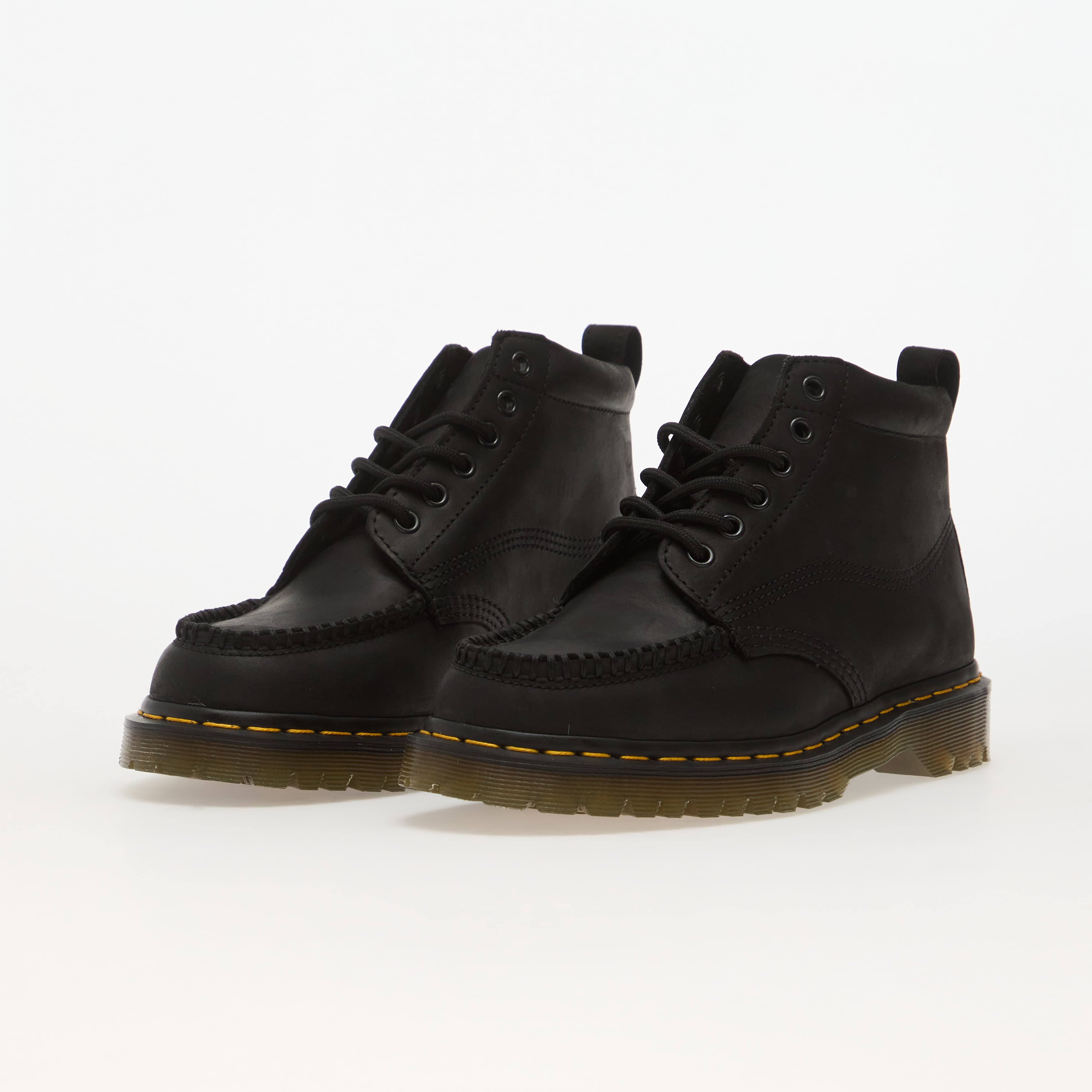 Dr. Martens Обувки Lowell Chukka Black Crazy Horse