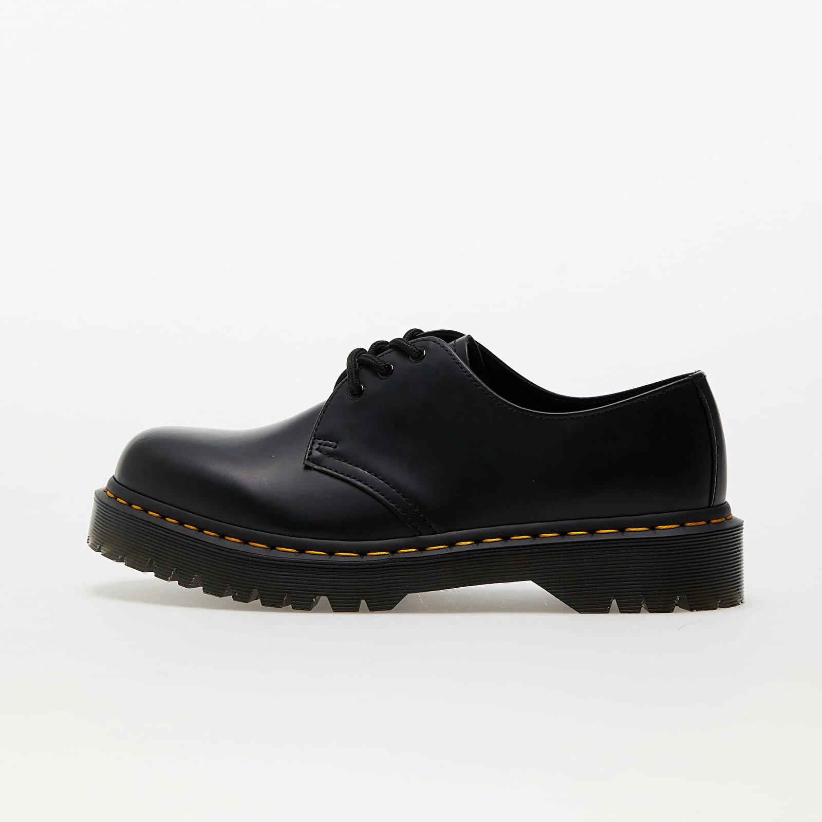 Dr. Martens Сникърси 1461 Bex 3 Eye Shoe Black Smooth