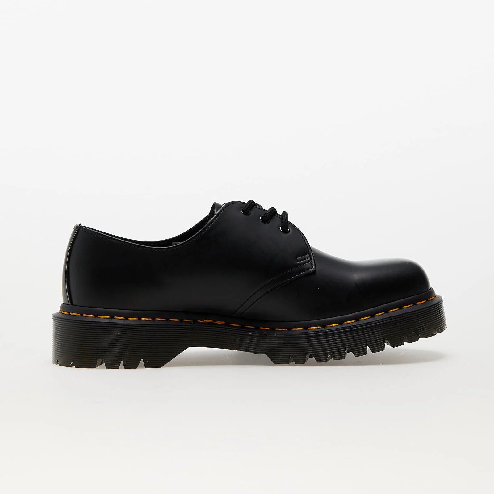 Dr. Martens Сникърси 1461 Bex 3 Eye Shoe Black Smooth